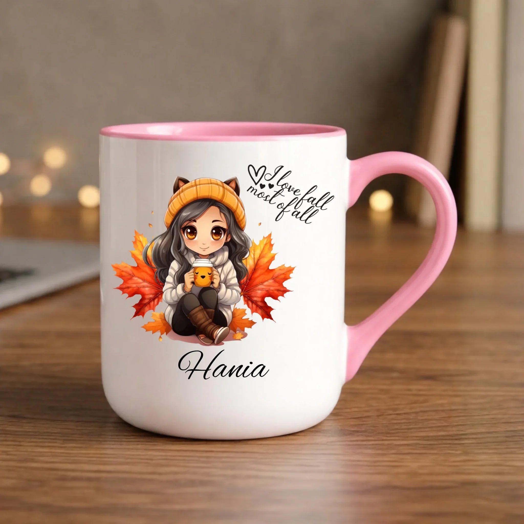 Kubek elegant jesieniara - Anime - personalizowany JS06 - StoryCups.pl