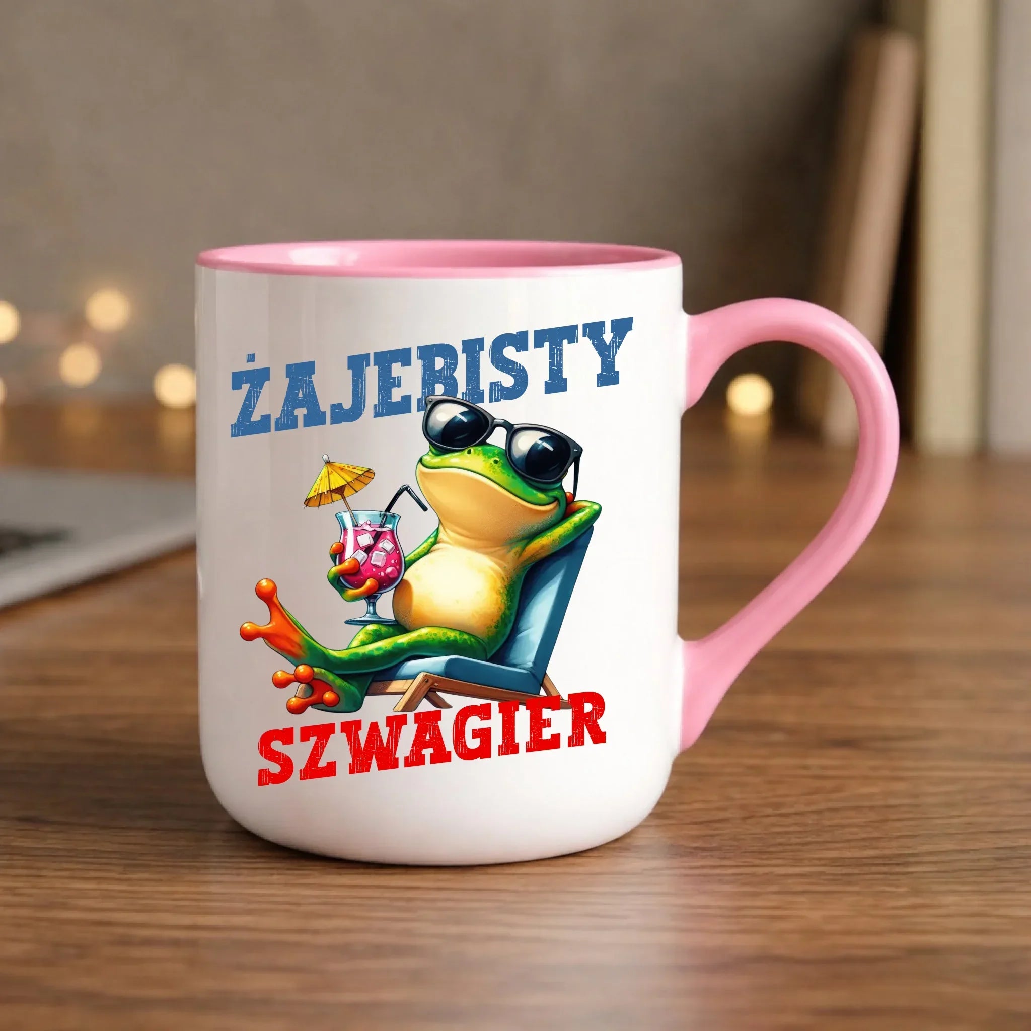 Kubek elegant dla szwagra - Żajebisty Szwagier DSZ01 - StoryCups.pl