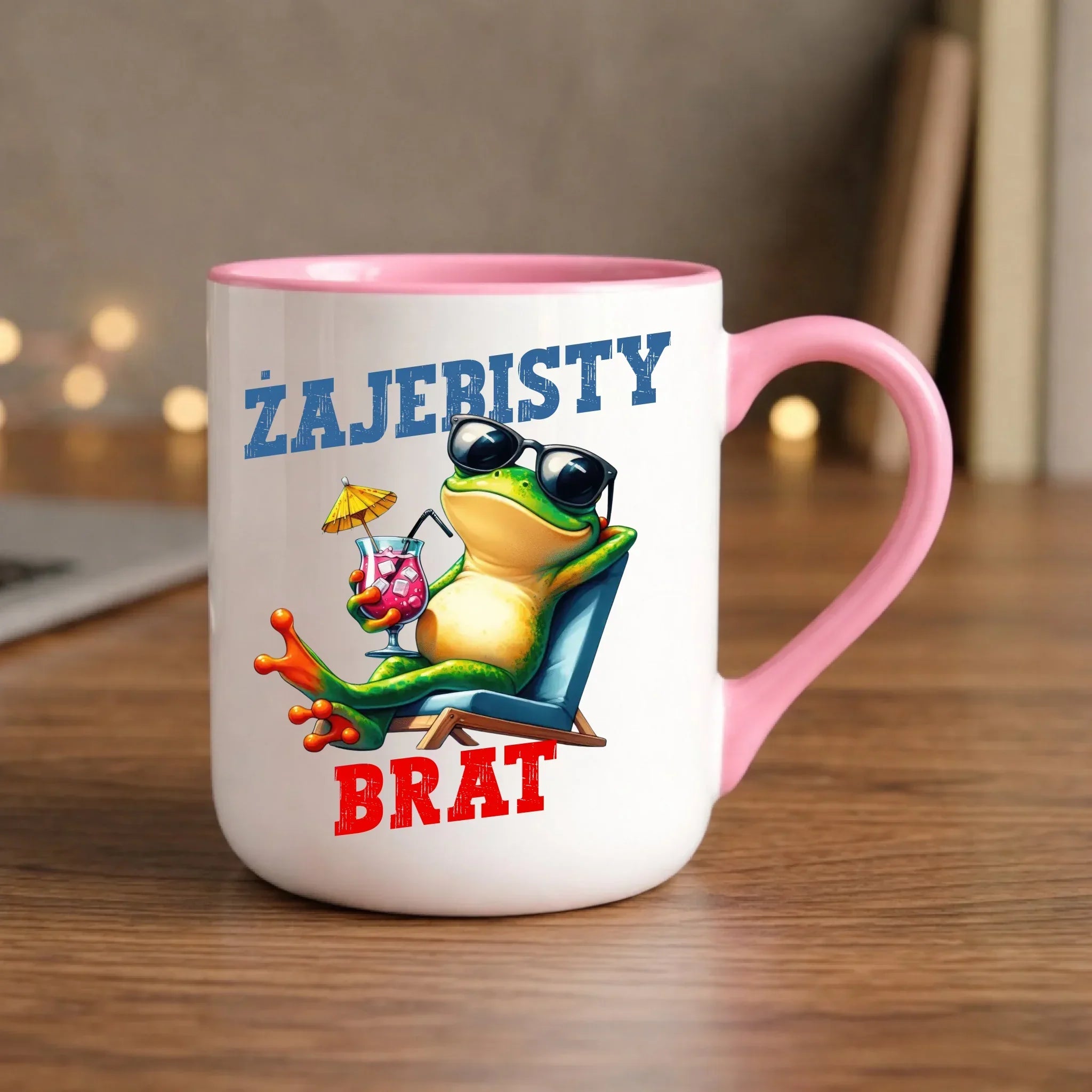 Kubek elegant dla brata - Żajebisty Brat DB01 - StoryCups.pl