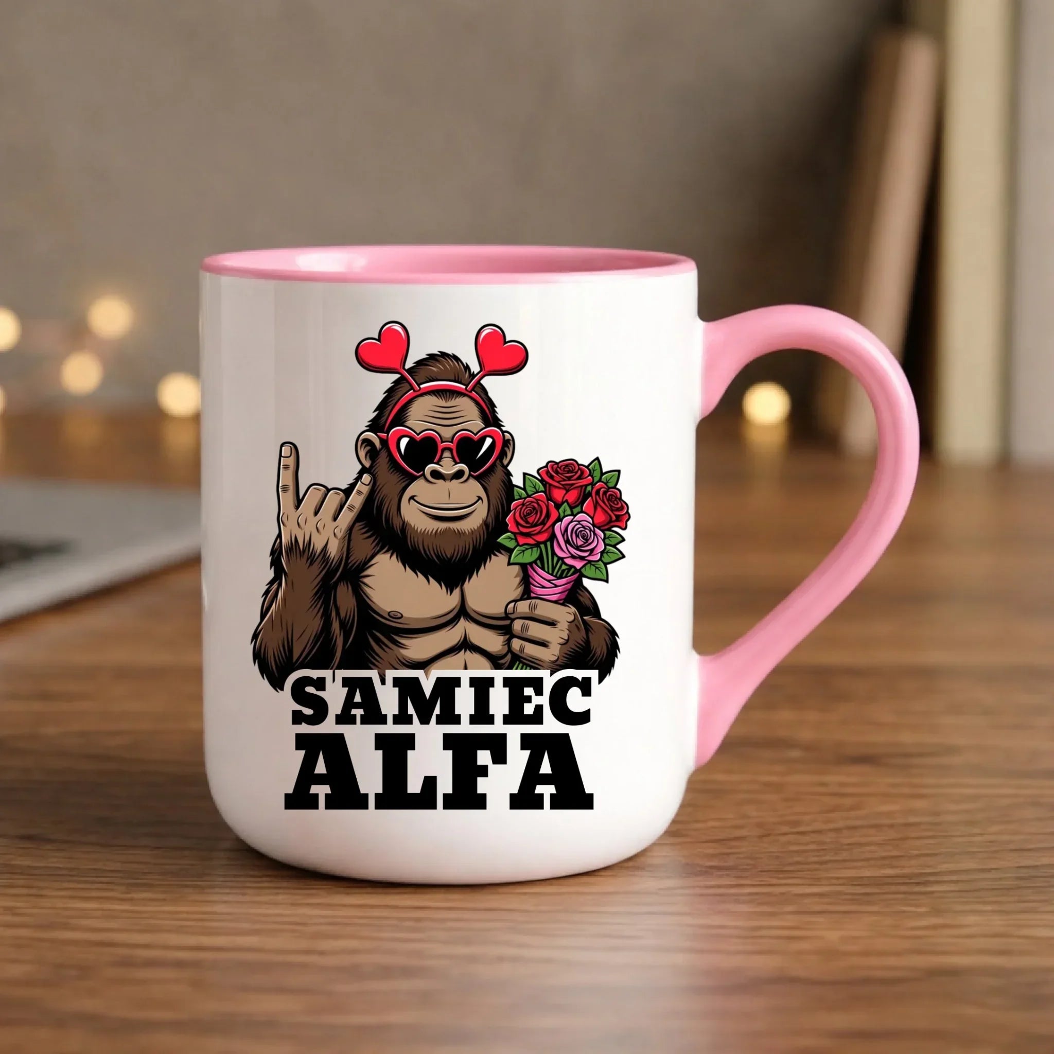 Kubek elegant dla faceta - Samiec Alfa W74 - StoryCups.pl