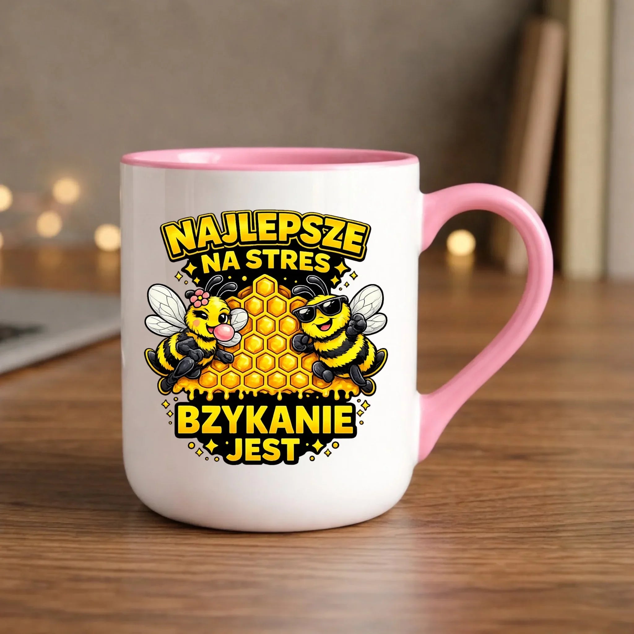 Kubek elegant dla par - Najlepsze na stres bzykanie jest W79 - StoryCups.pl