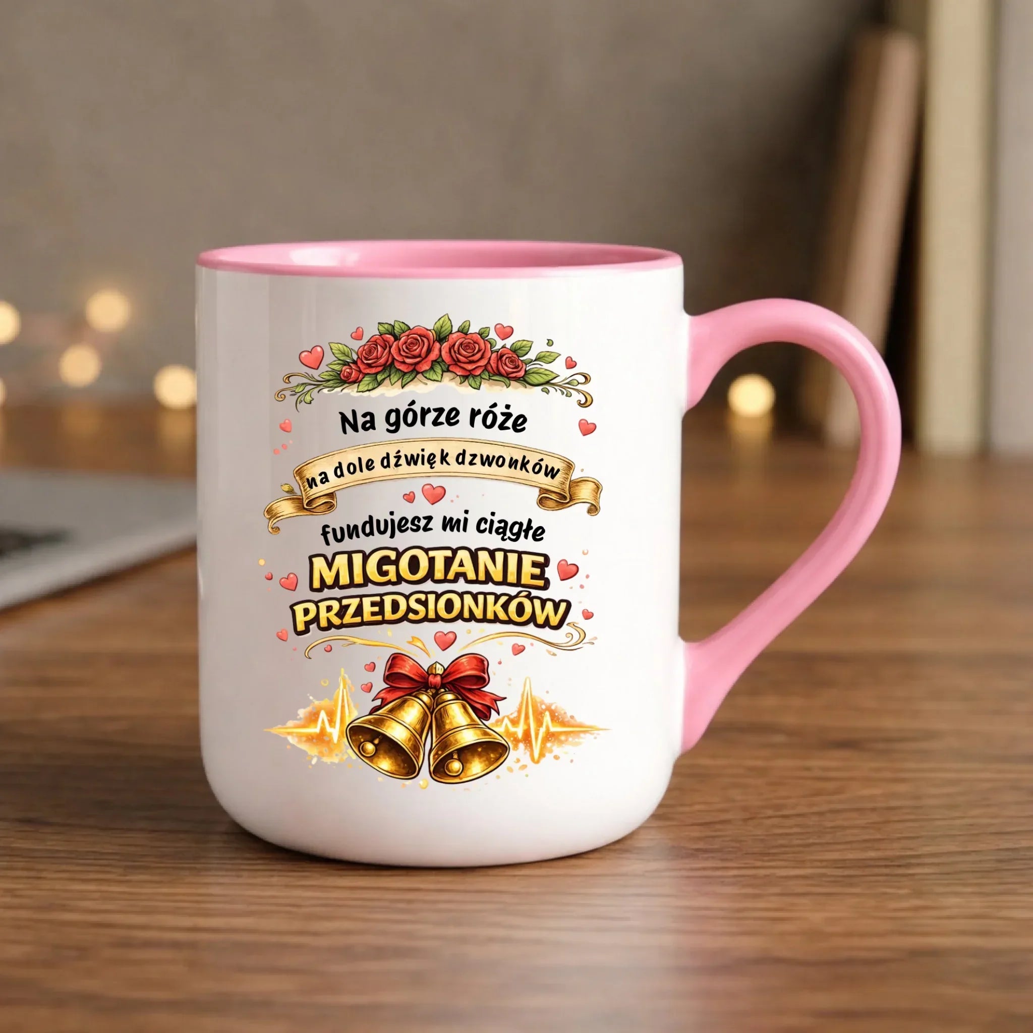 Kubek elegant dla par - Fundujesz mi ciągłe migotanie przedsionków W71 - StoryCups.pl