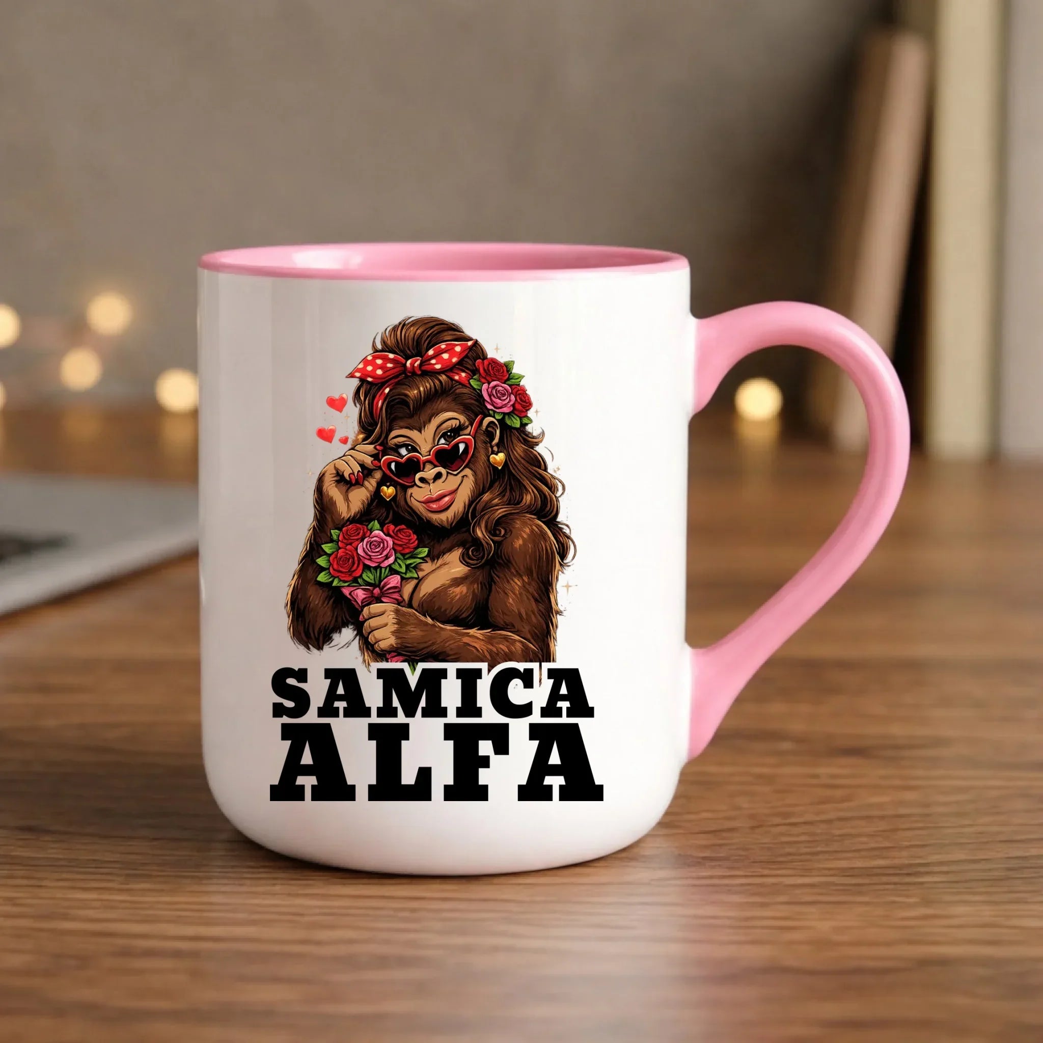 Kubek elegant dla niej - Samica Alfa W75 - StoryCups.pl