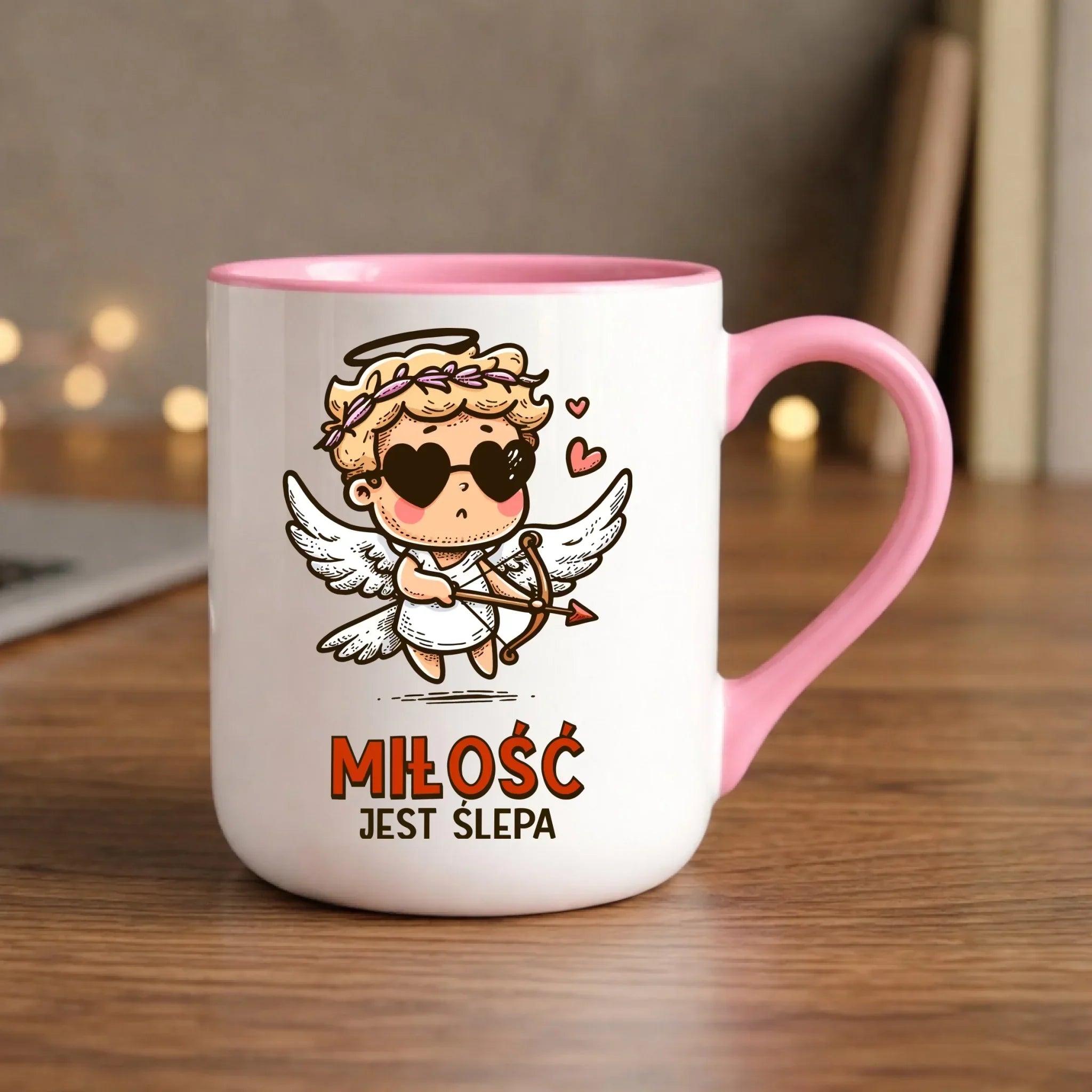 Kubek elegant - Miłość jest ślepa W48 - StoryCups.pl