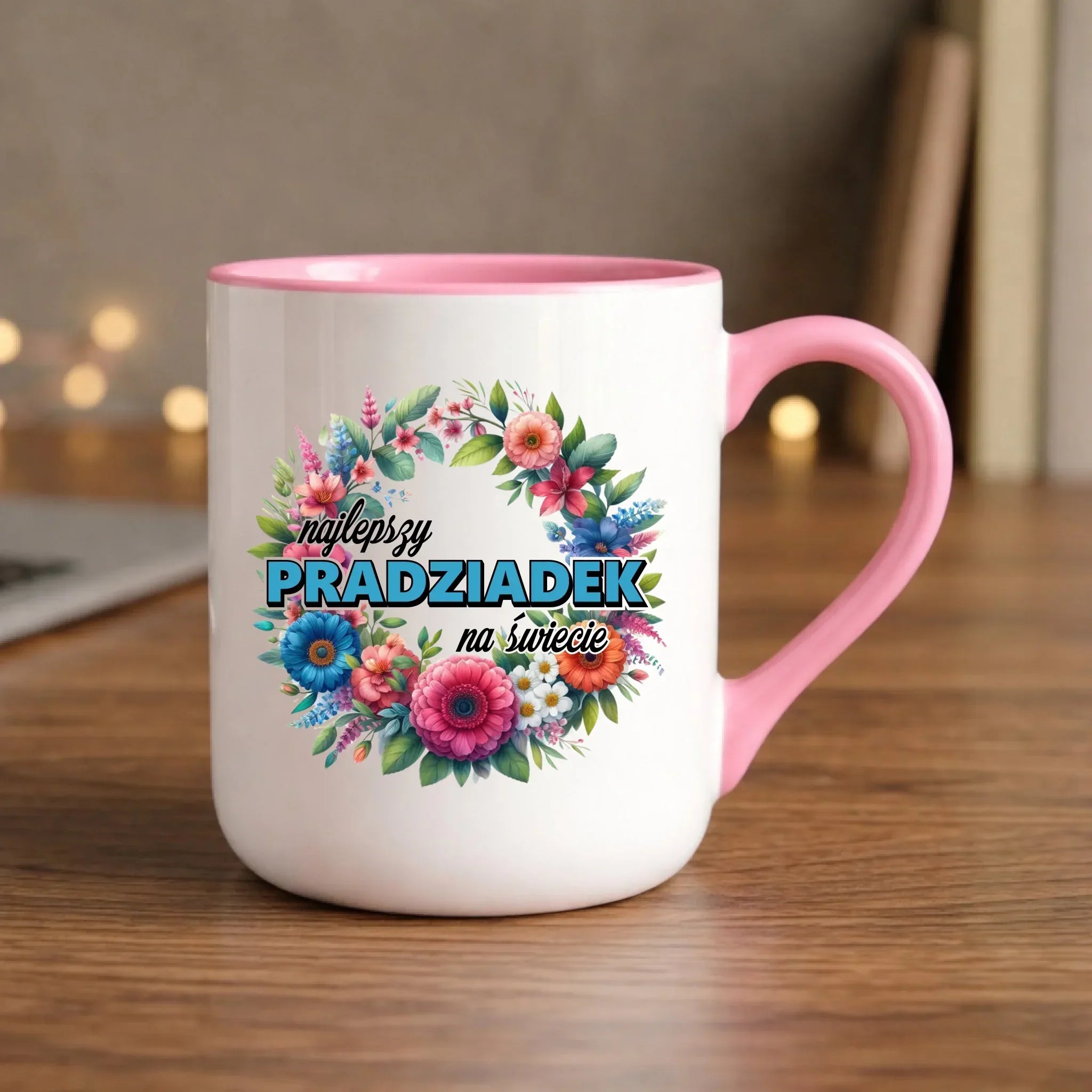 Kubek elegant dla dziadka - Najlepszy pradziadek na świecie D45 - StoryCups.pl