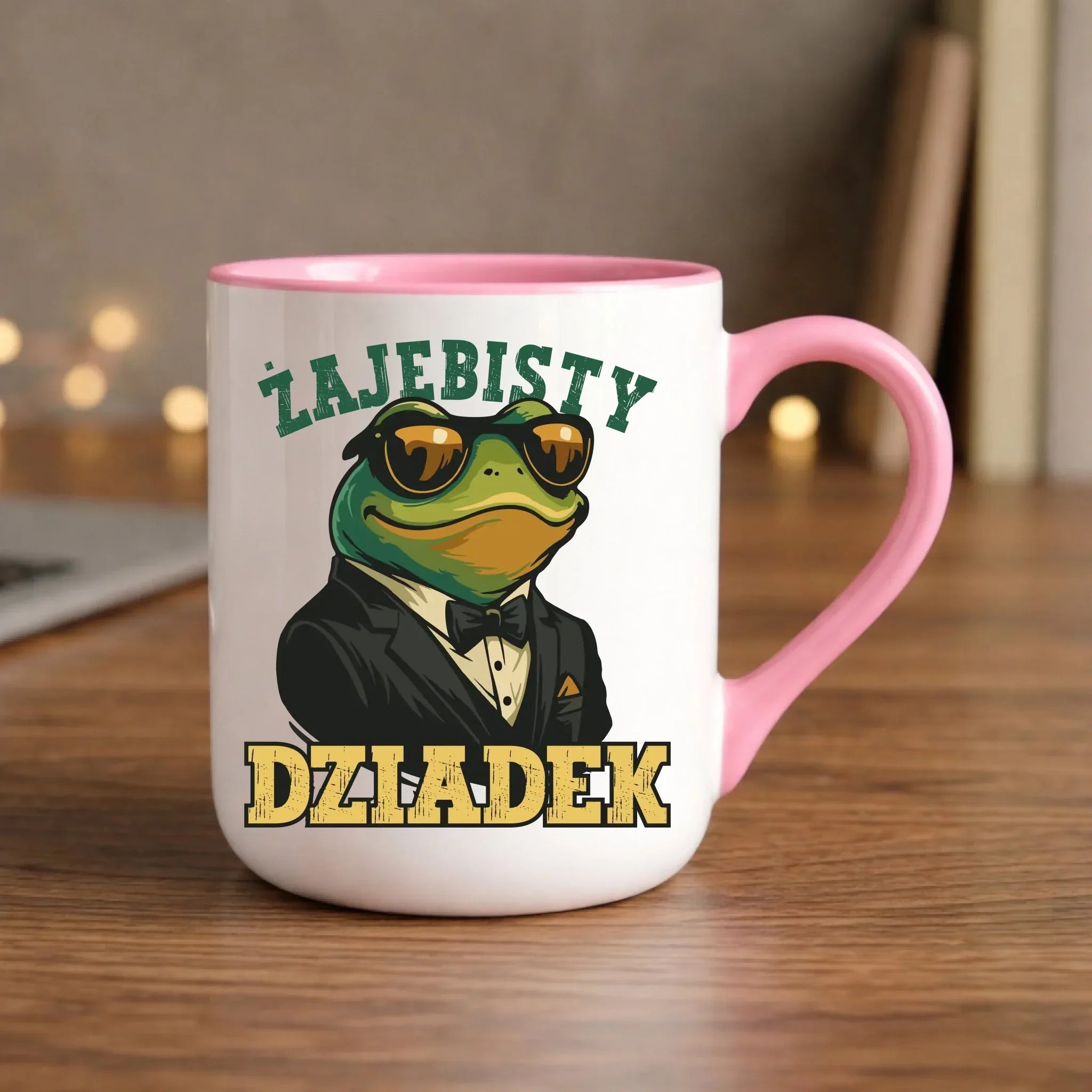 Kubek elegant dla dziadka - Żajebisty dziadek D42 - StoryCups.pl