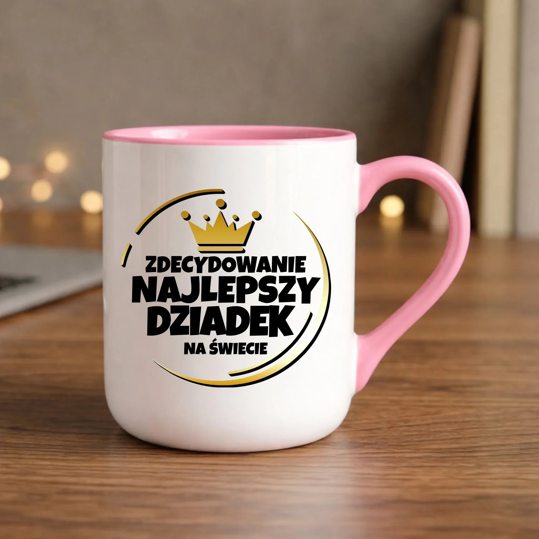 Kubek elegant dla dziadka - Zdecydowanie najlepszy dziadek D32 - StoryCups.pl