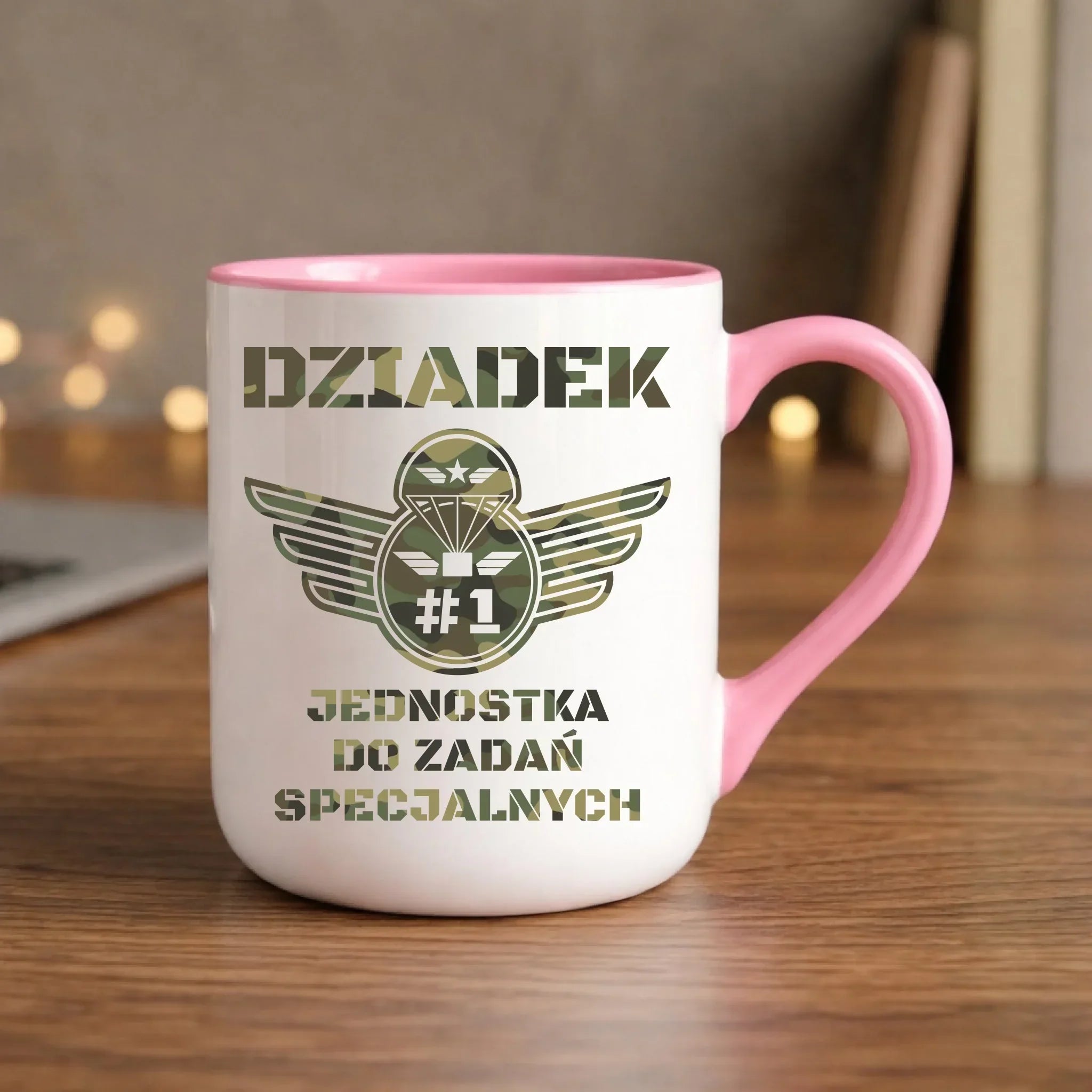 Kubek elegant dla dziadka - Dziadek jednostka do zadań specjalnych D31 - StoryCups.pl