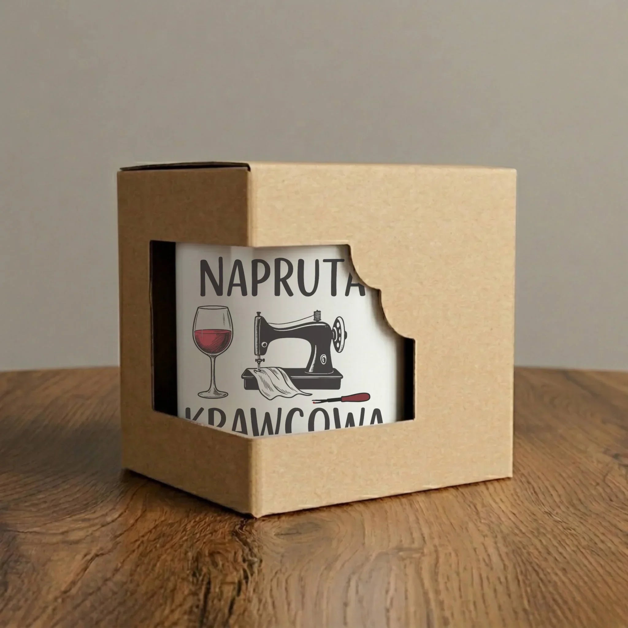 Kubek elegant szyciowy dla krawcowej - Napruta krawcowa HS25 - StoryCups.pl