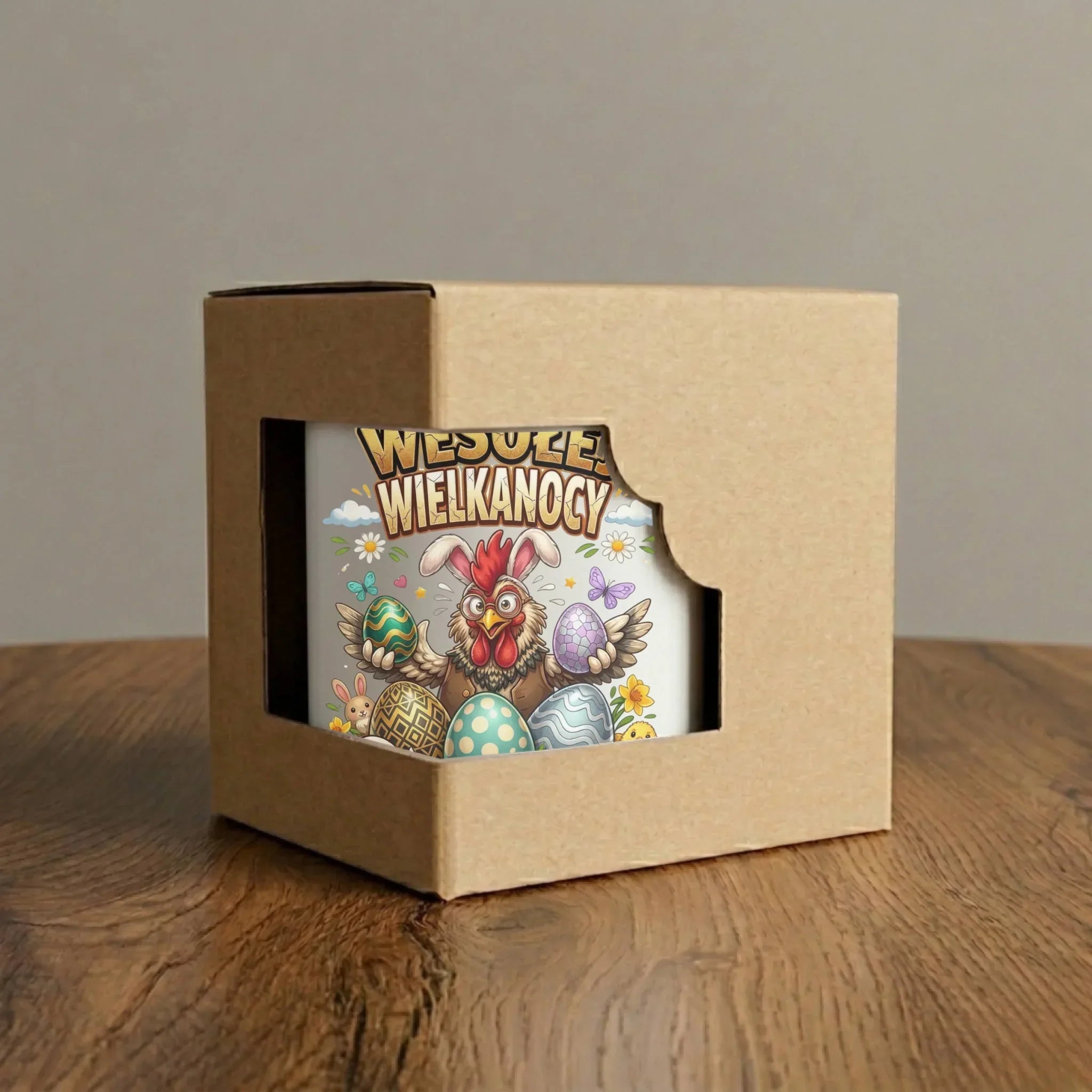 Kubek elegant wielkanocny - Wesołej Wielkanocy WN20 - StoryCups.pl