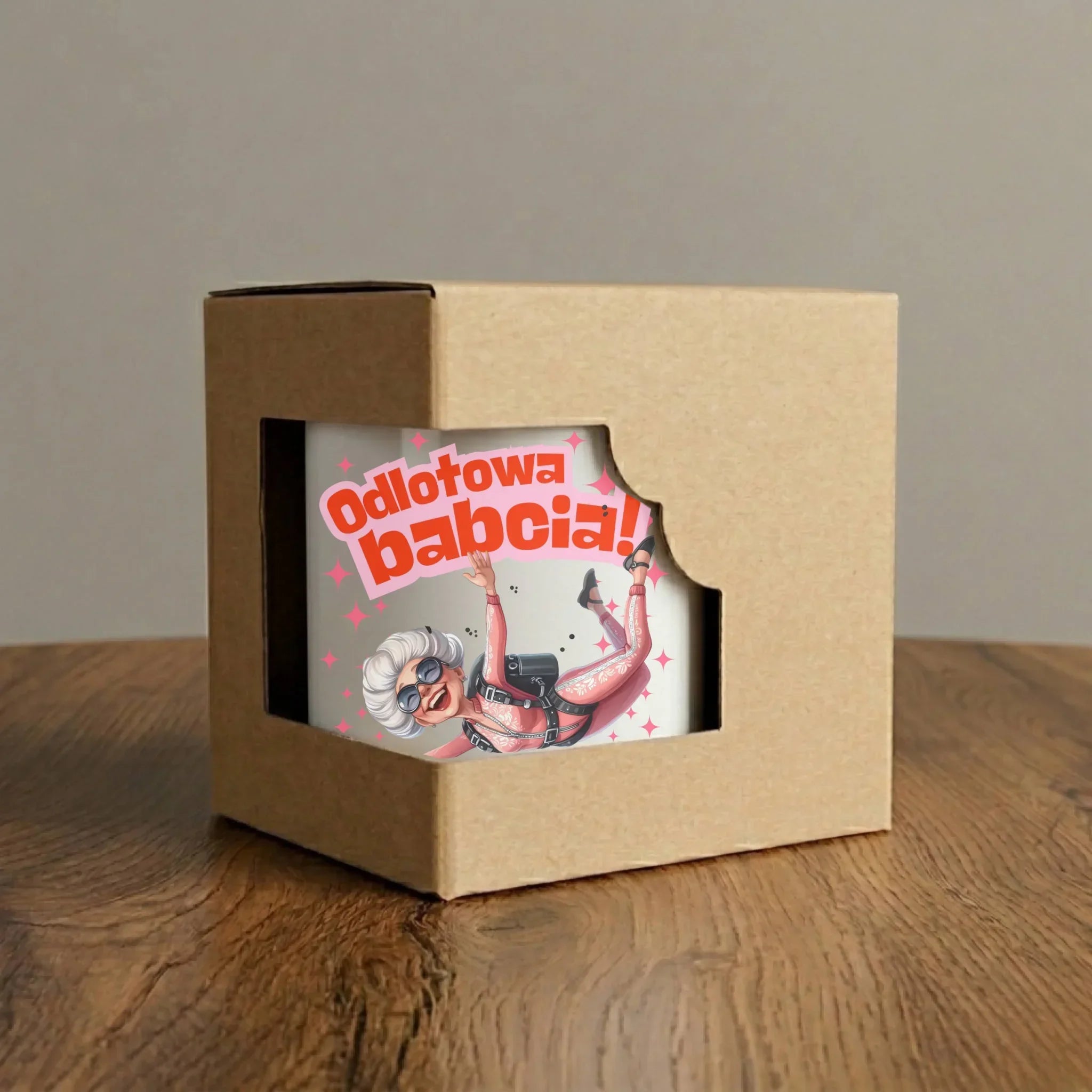 Kubek elegant dla babci - Odlotowa babcia B28 - StoryCups.pl