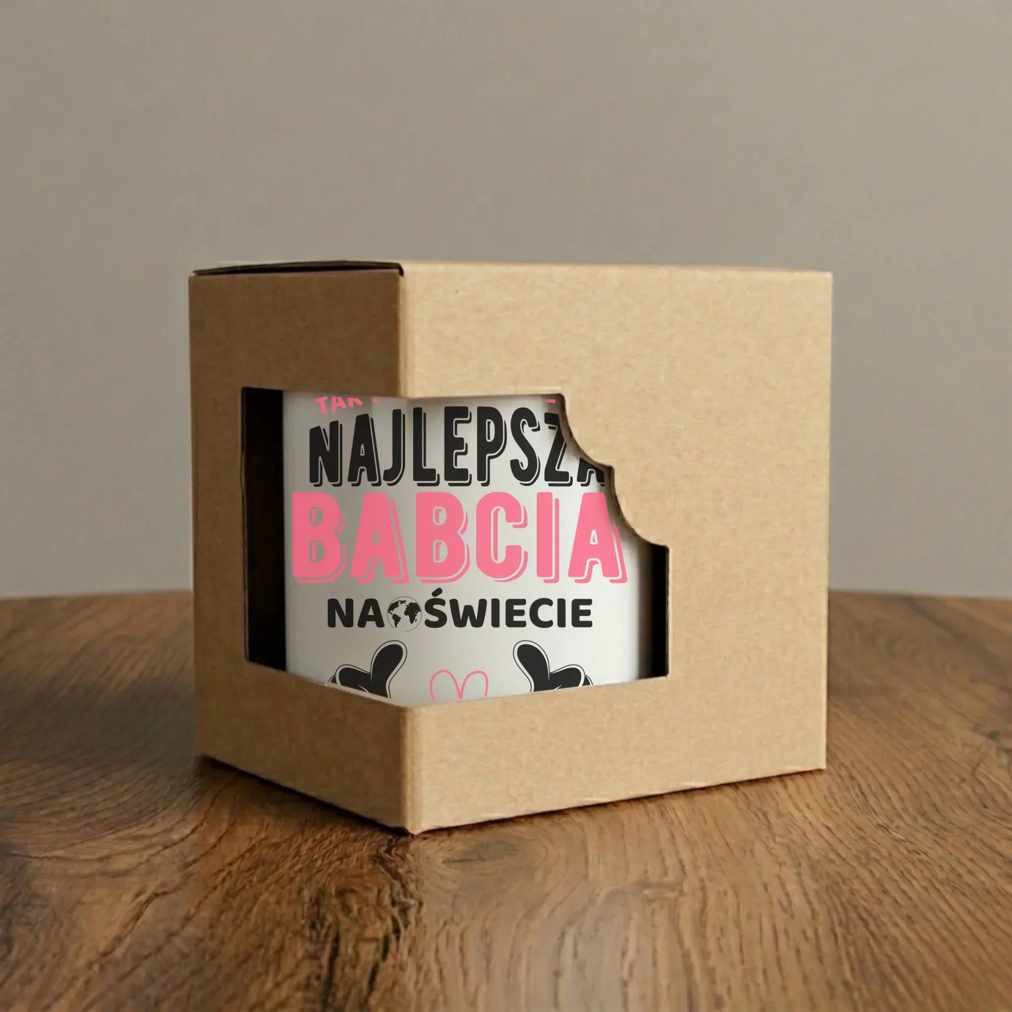 Kubek elegant dla babci - Tak wygląda najlepsza babcia na świecie B24 - StoryCups.pl