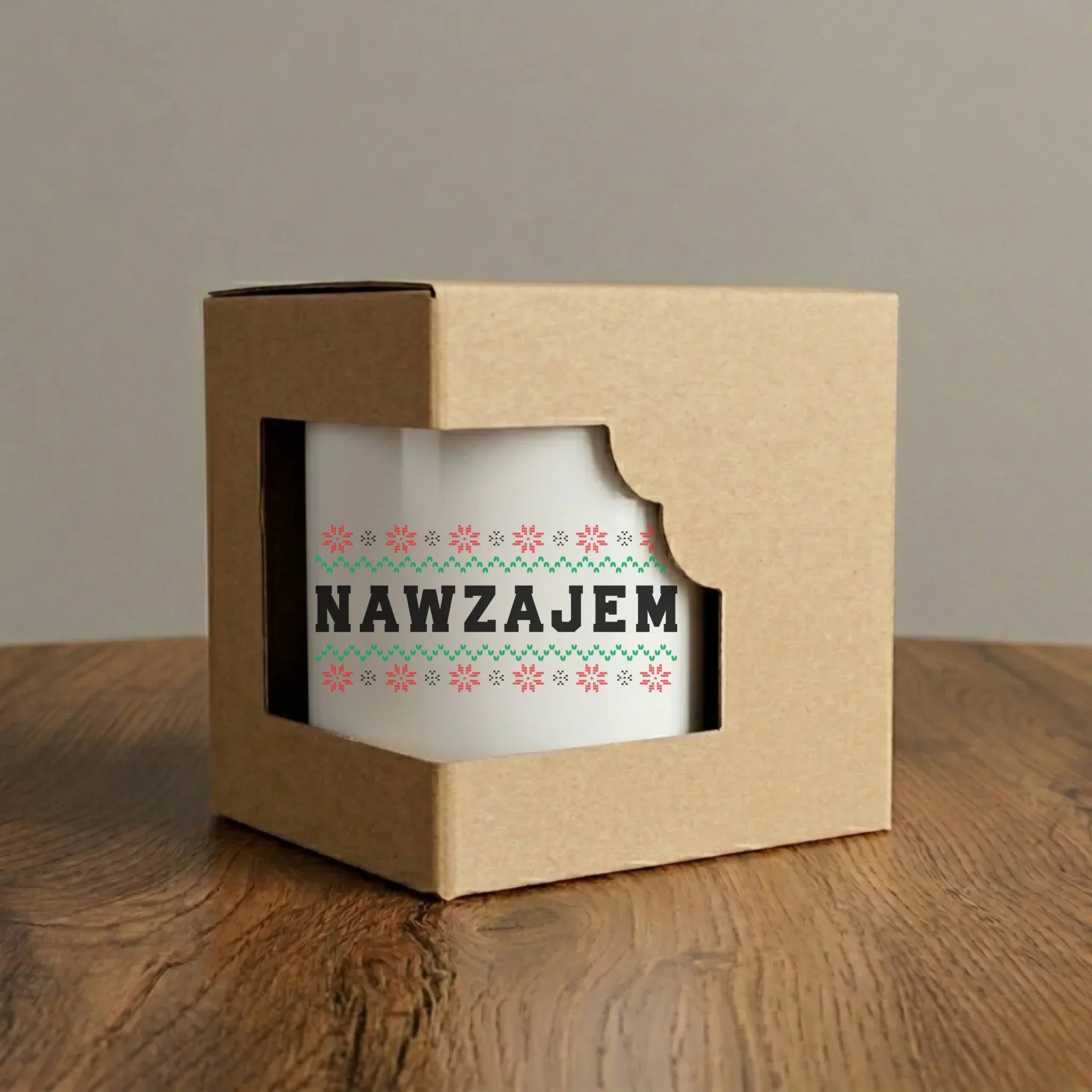 Kubek elegant świąteczny - Nawzajem BN150 - StoryCups.pl