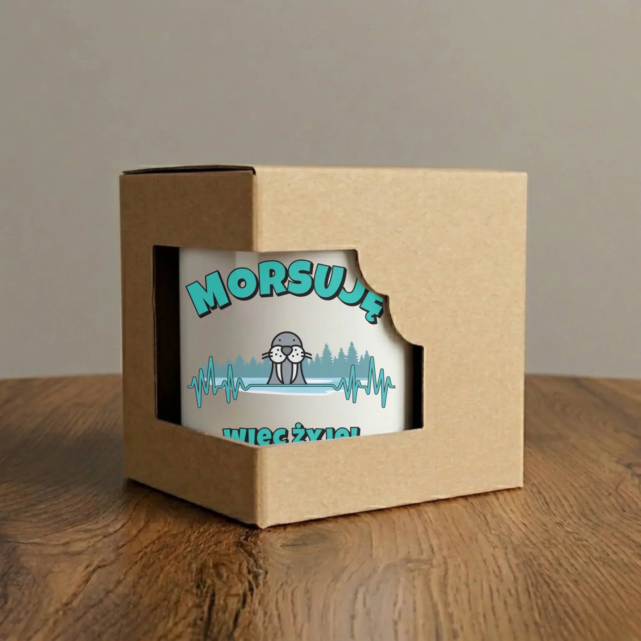 Kubek elegant - prezent dla morsa - Morsuję więc żyję - Mors HM02 - StoryCups.pl