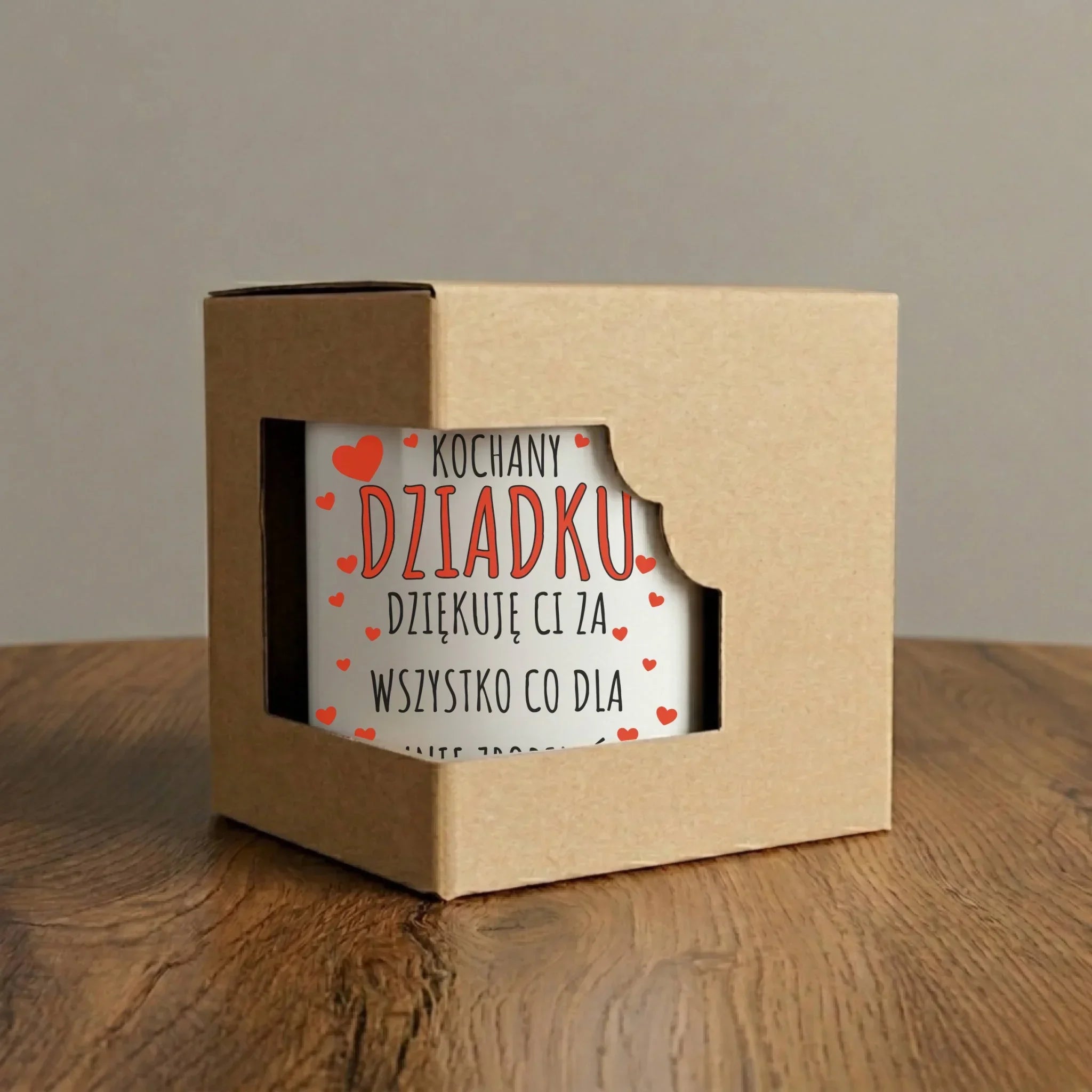 Kubek elegant dla dziadka - Kochany Dziadku dziękuję Ci D21 - StoryCups.pl