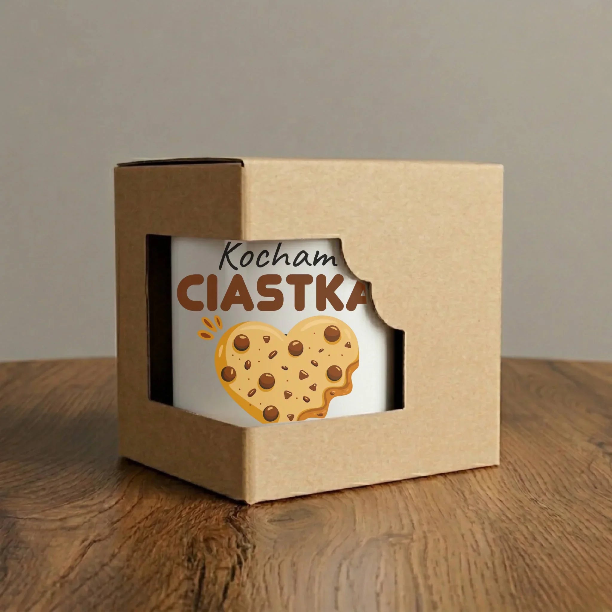 Kubek elegant dla niej - Kocham Ciastka W53 - StoryCups.pl