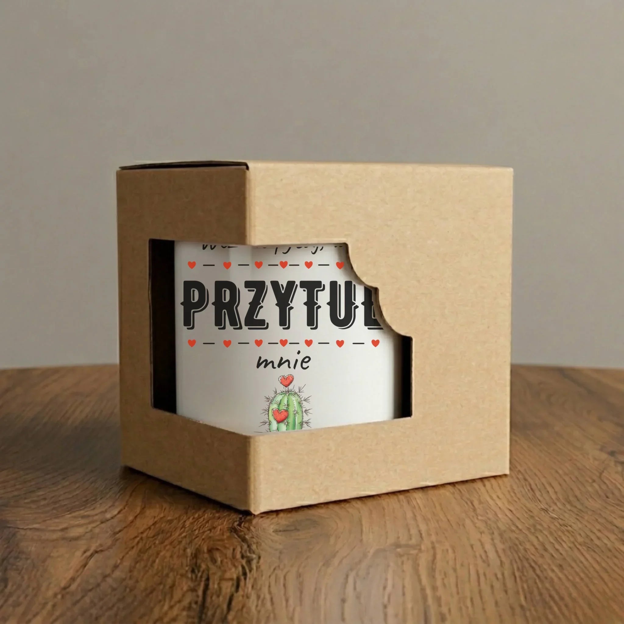 Kubek elegant dla par - Weź nie pytaj, weź przytul mnie W49 - StoryCups.pl