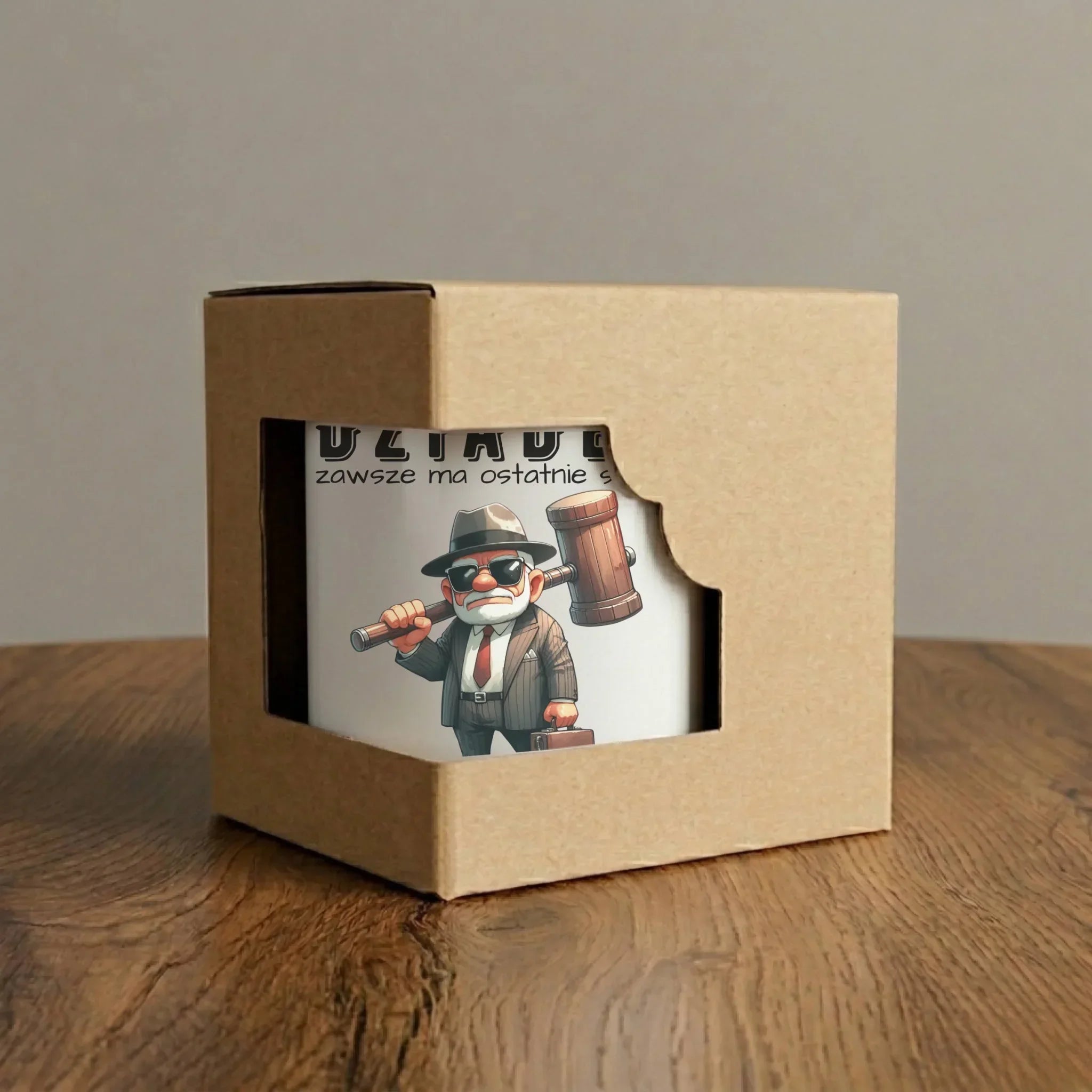 Kubek elegant dla dziadka - Dziadek zawsze ma ostatnie słowo D40 - StoryCups.pl