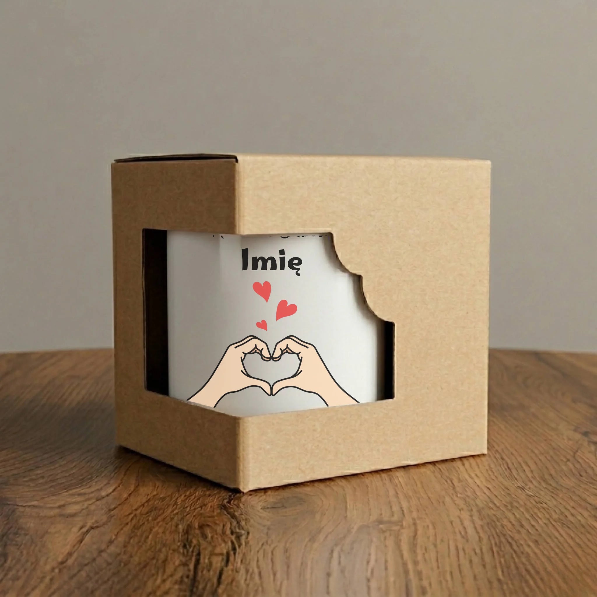 Kubek elegant dla babci - Kochana Babcia podpis - personalizowany B13