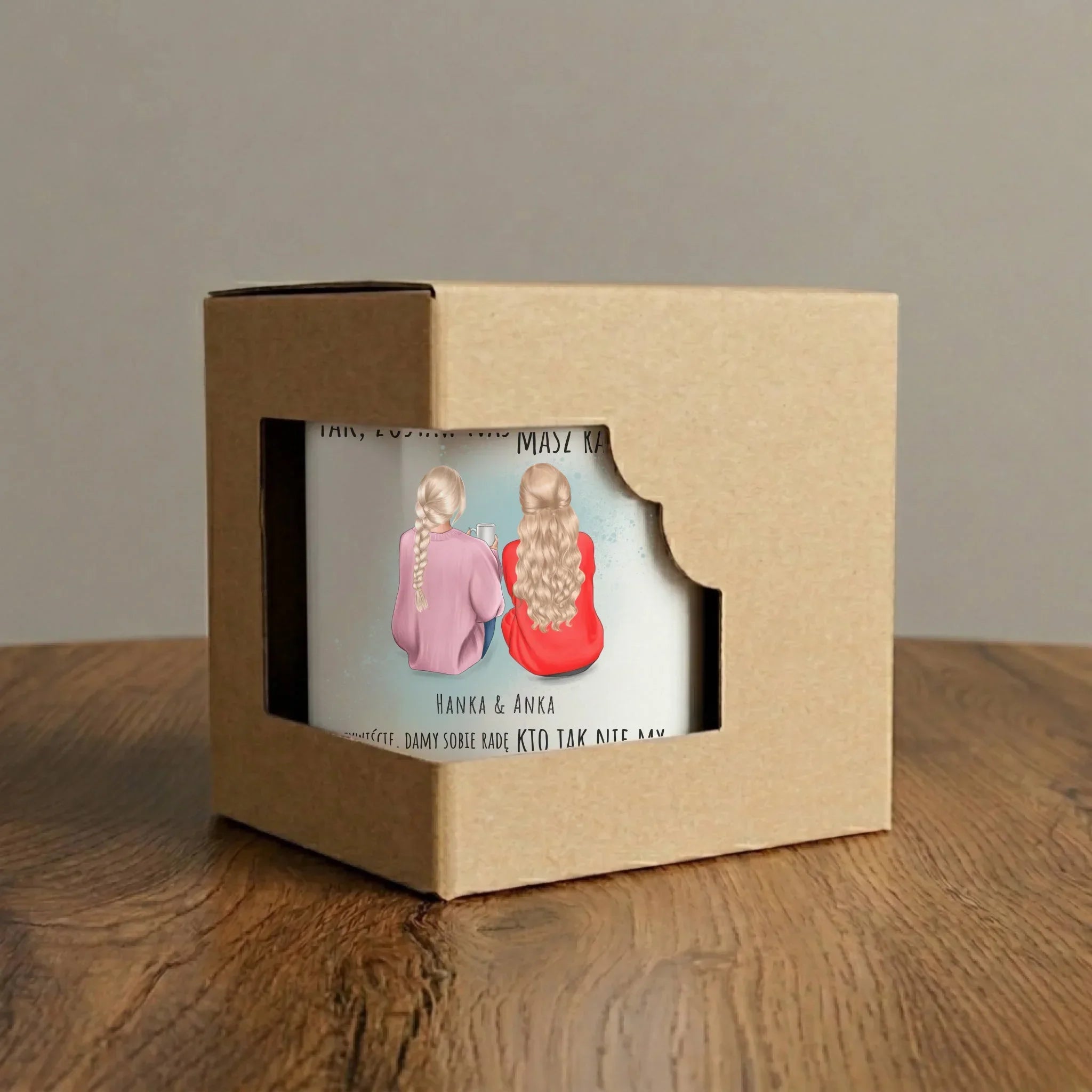 Kubek elegant na odejście z pracy - prezent od koleżanek - 2-5 osób personalizowany OP16 - StoryCups.pl