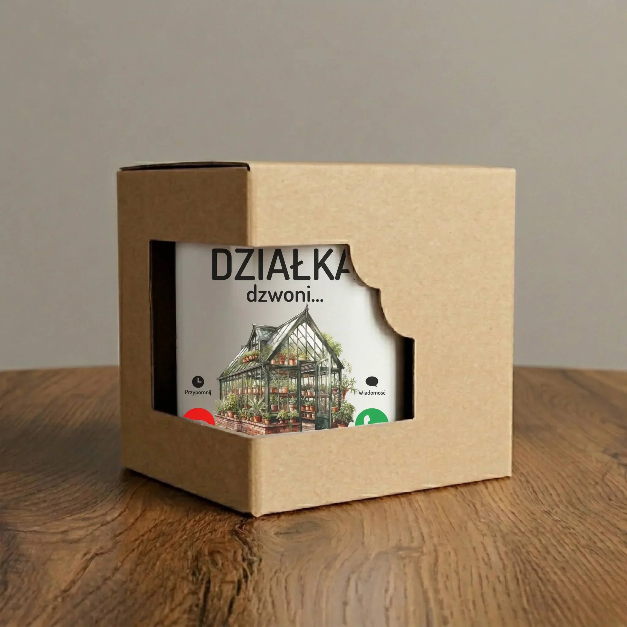 Kubek elegant dla babci - Działka dzwoni muszę iść B41 - StoryCups.pl