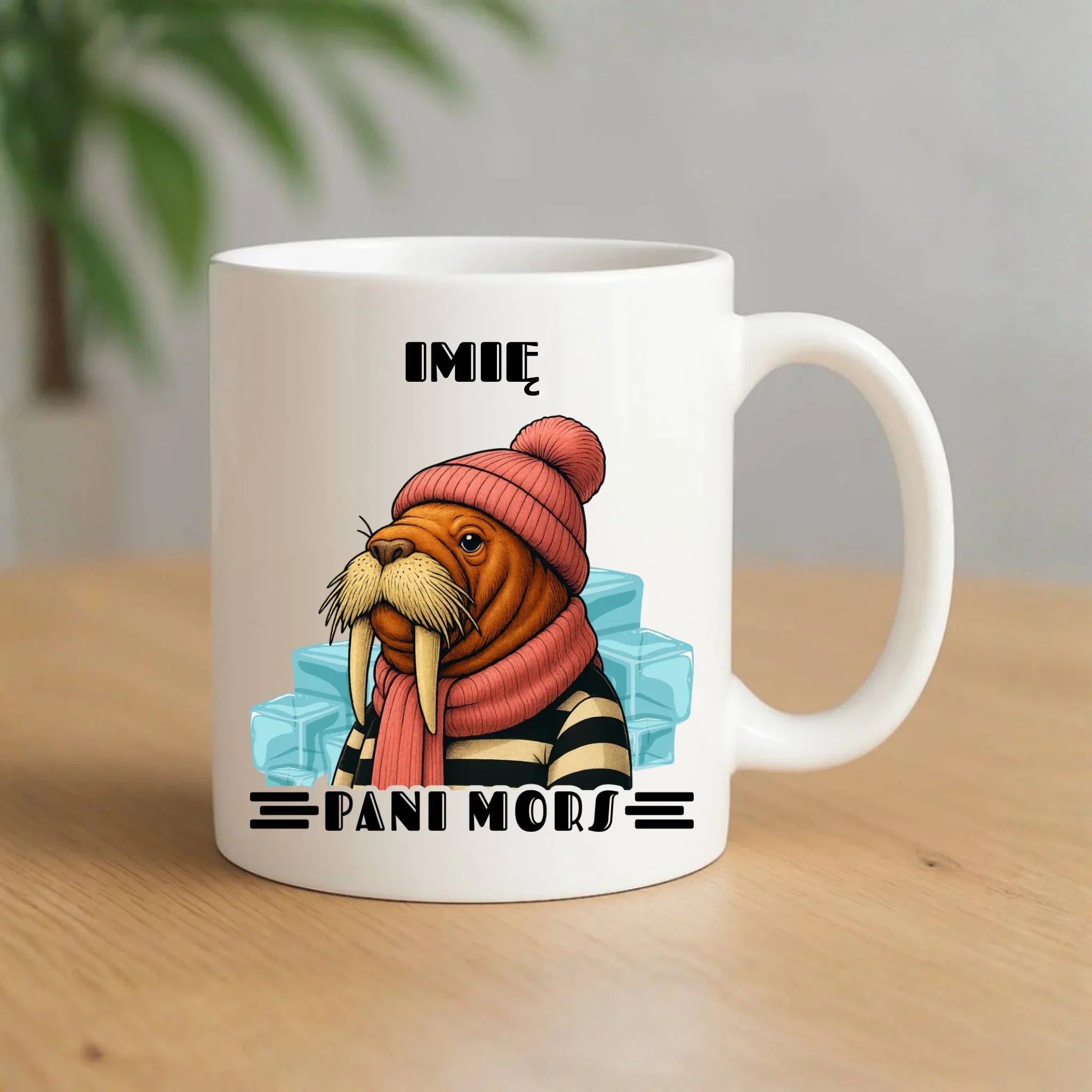 Kubek - prezent dla morsa - Pani Mors - personalizowany HM16 - StoryCups.pl