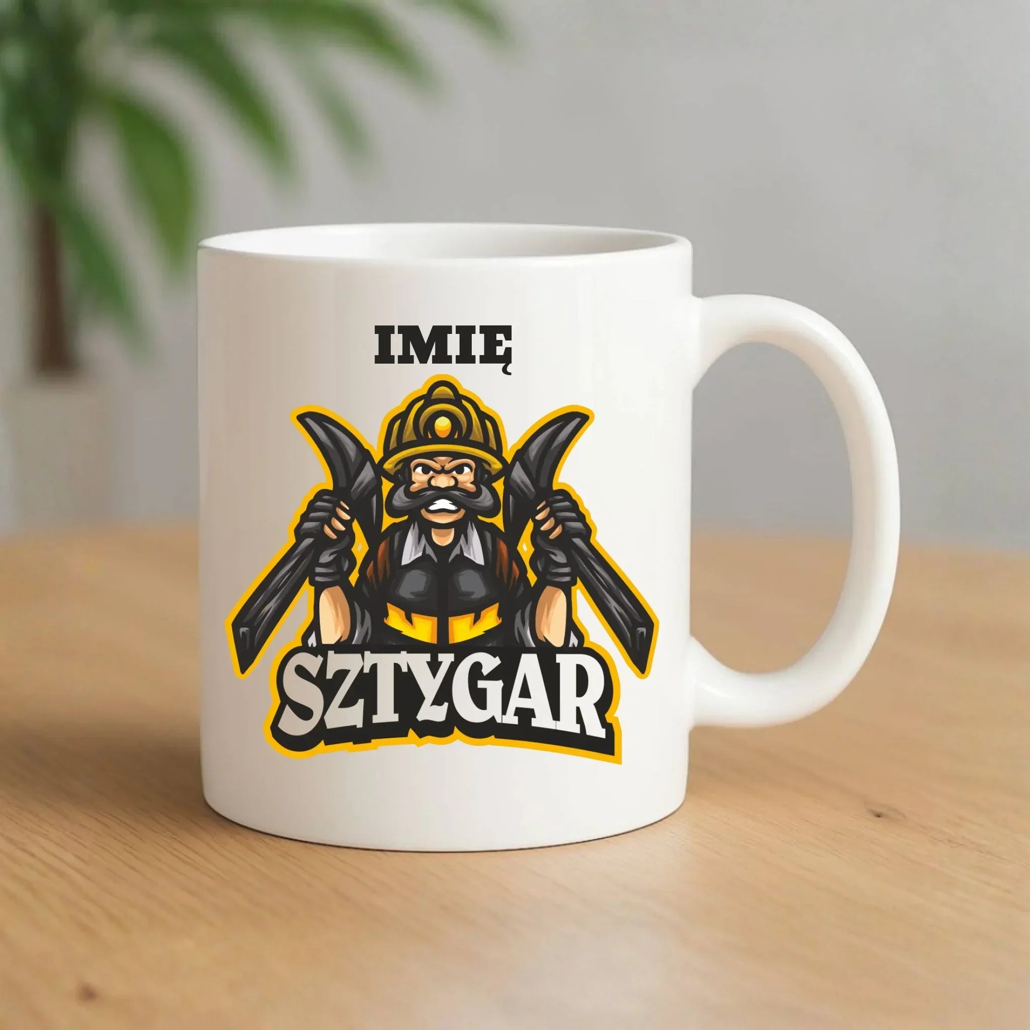 Kubek - prezent dla górnika - Sztygar - personalizowany G15 - StoryCups.pl