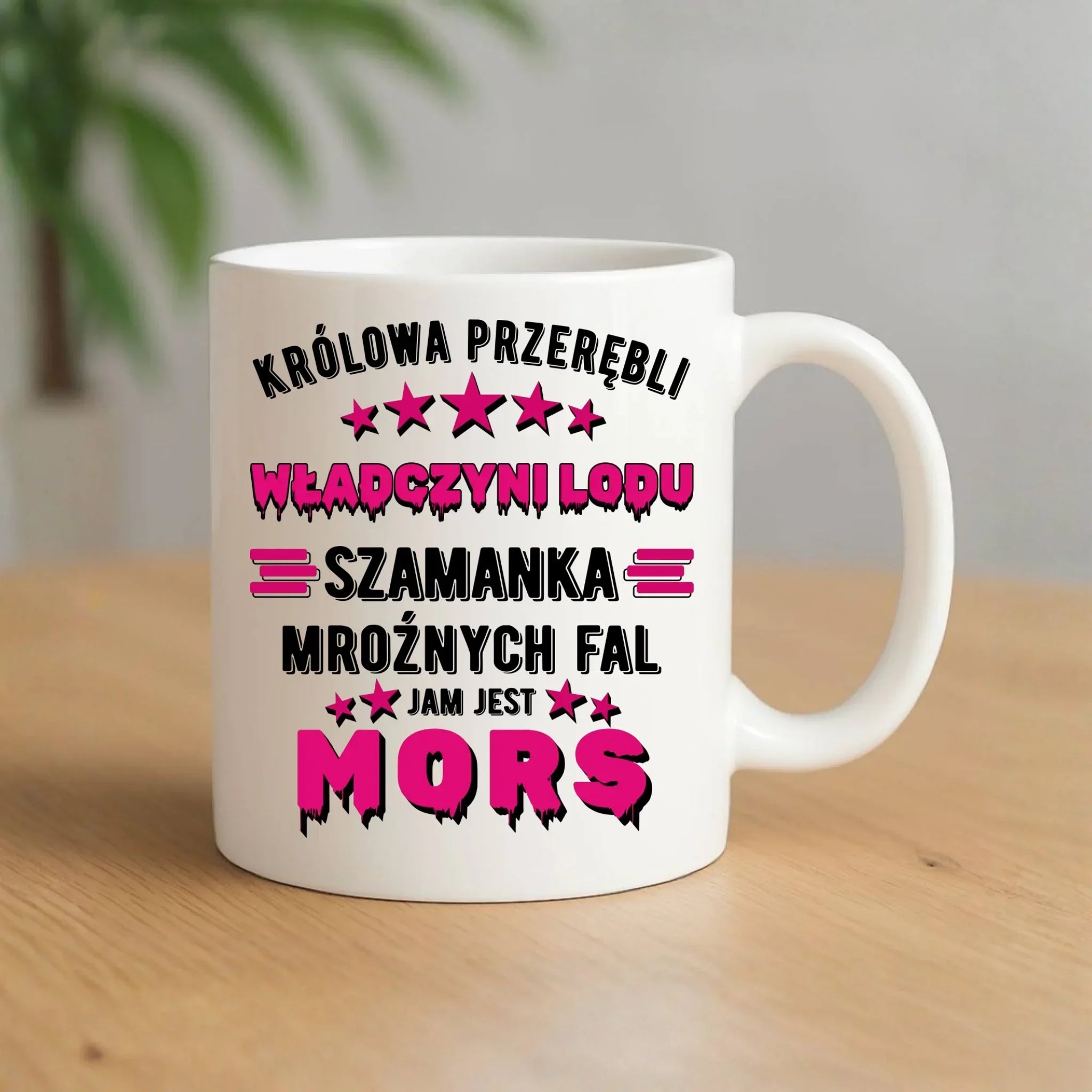 Kubek - prezent dla morsa - Królowa przerębli Jam jest mors HM17 - StoryCups.pl
