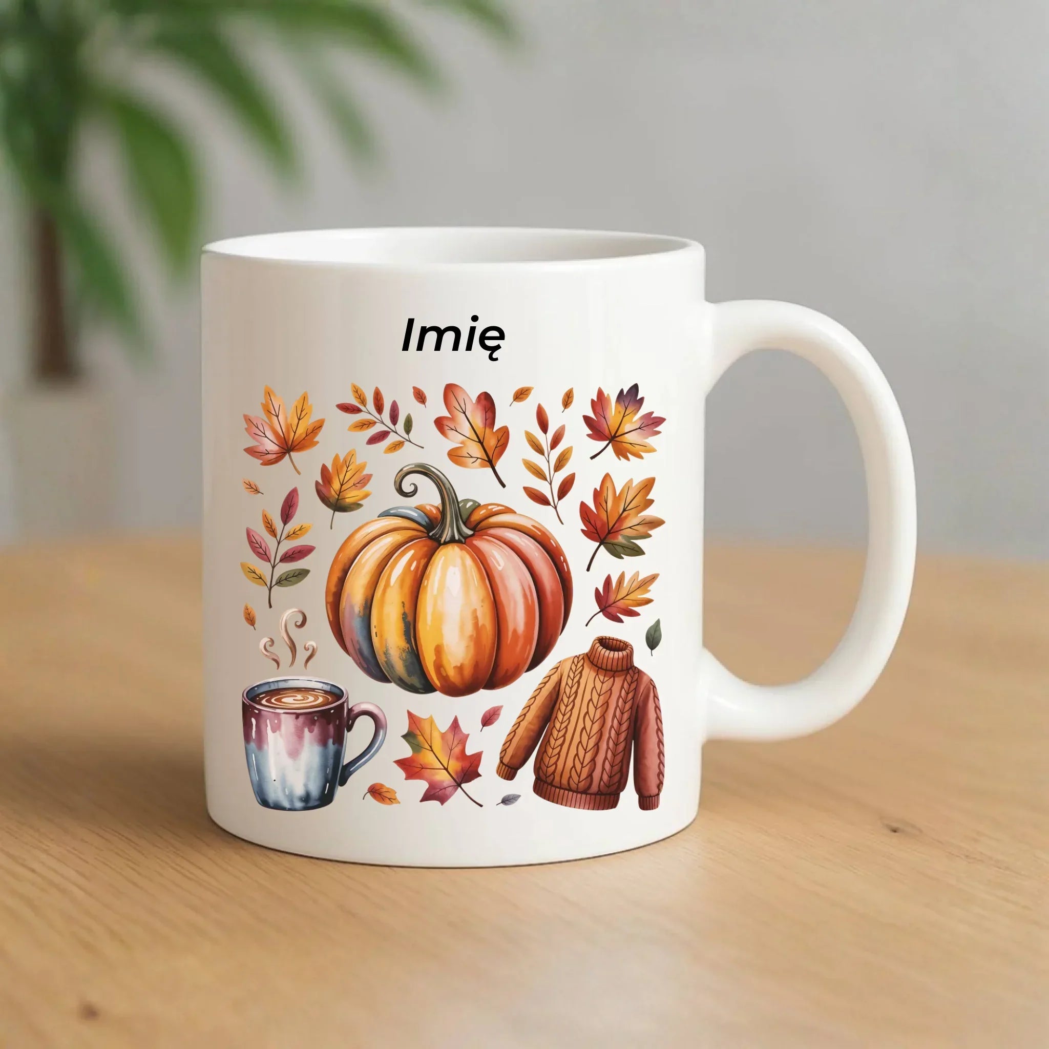 Kubek jesienny - Złota jesień - personalizowany JS30 - StoryCups.pl
