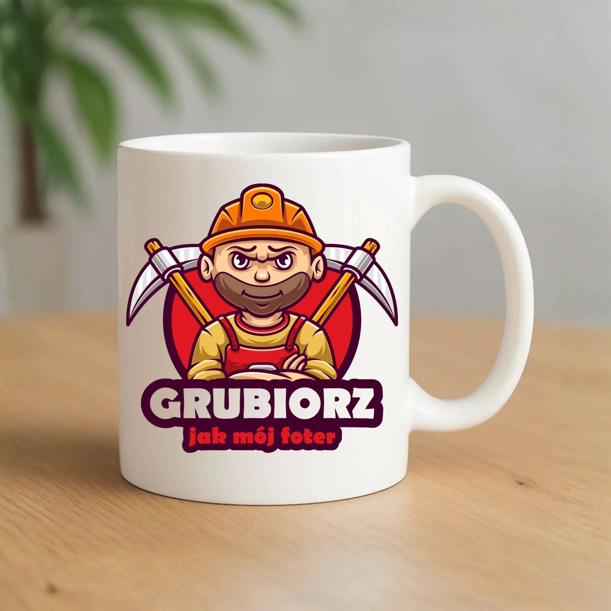 Kubek - prezent dla górnika - Grubiorz jak mój foter G13 - StoryCups.pl