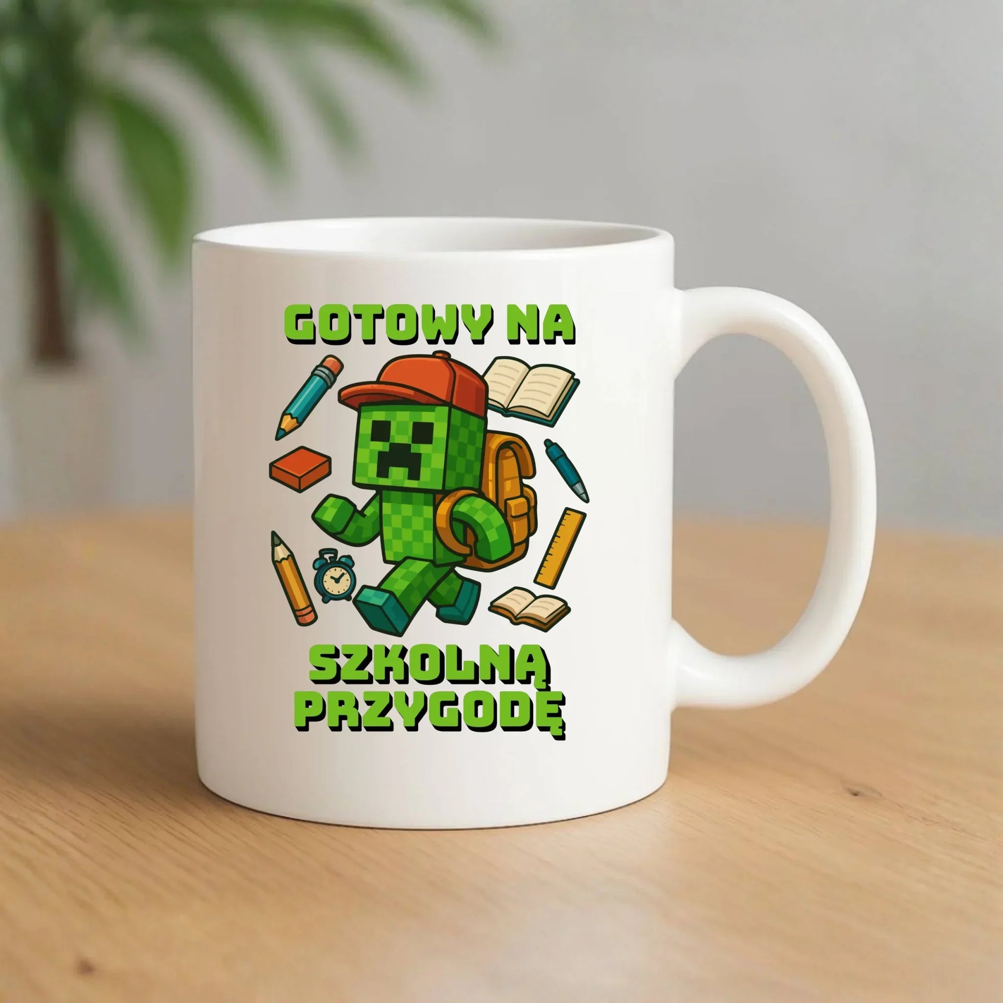 Kubek szkoła - Gotowy na szkołę - gamer do szkoły - SZ13 - StoryCups.pl