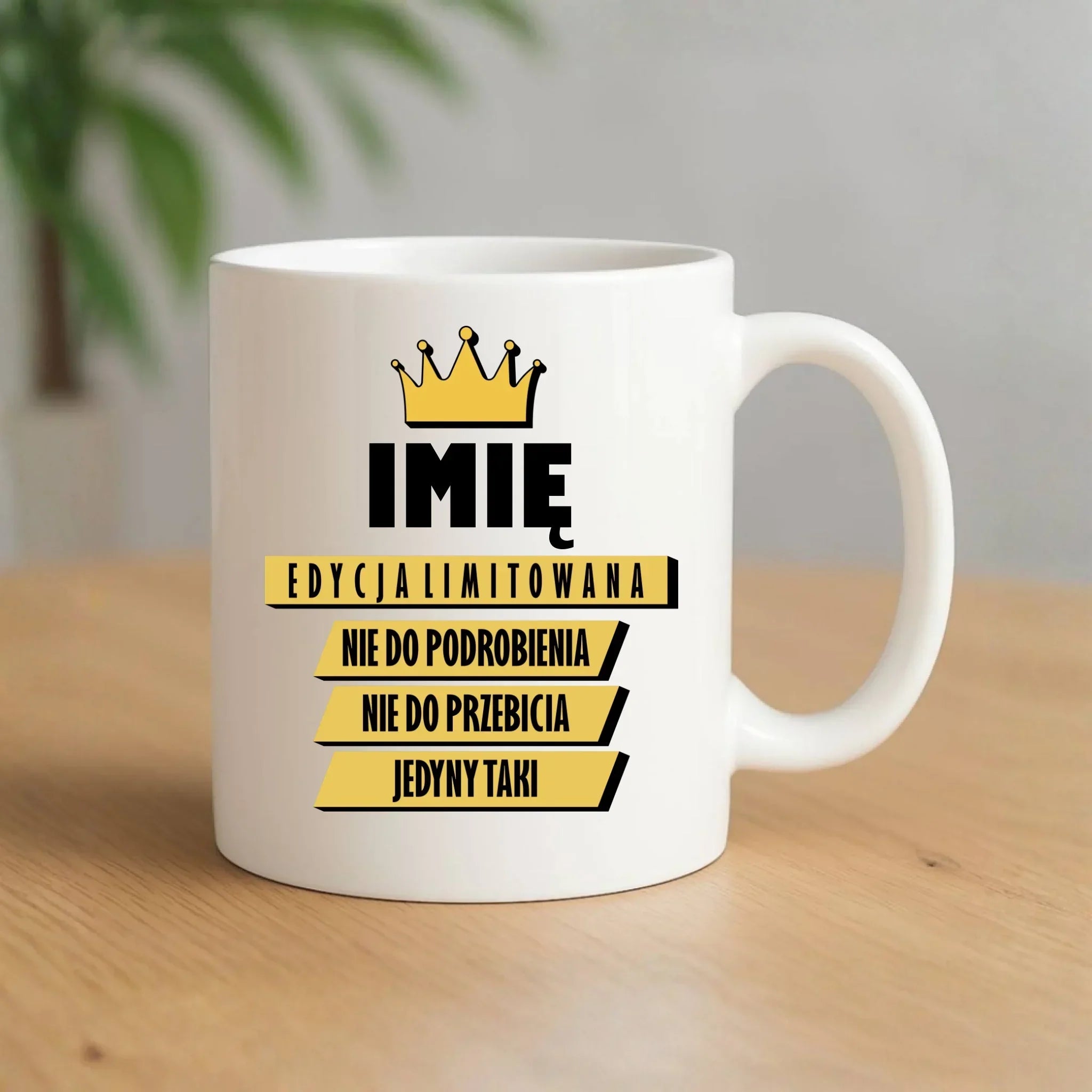 Kubek - Edycja Limitowana prezent dla niego - personalizowany DCH03 - StoryCups.pl