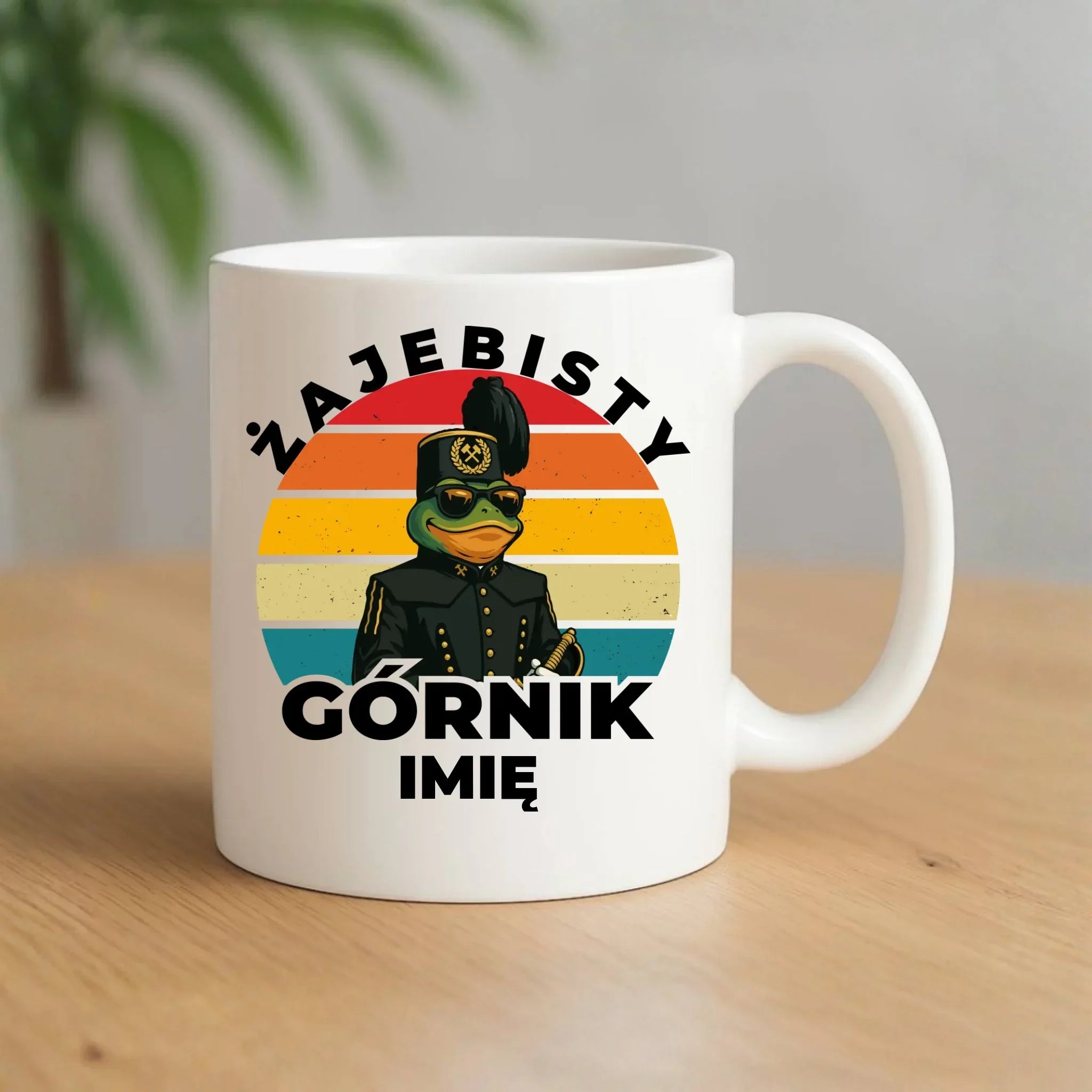 Kubek - prezent dla górnika - Żajebisty górnik - personalizowany G19 - StoryCups.pl