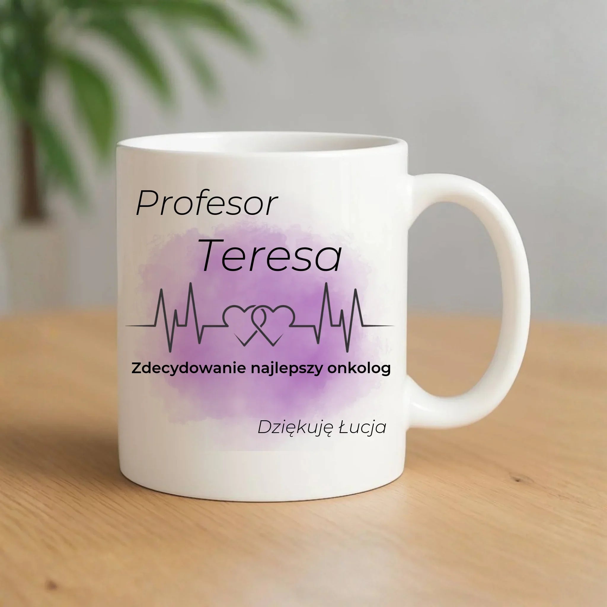 Kubek dla lekarza - Prezent dla onkologa - personalizowany L01 - StoryCups.pl