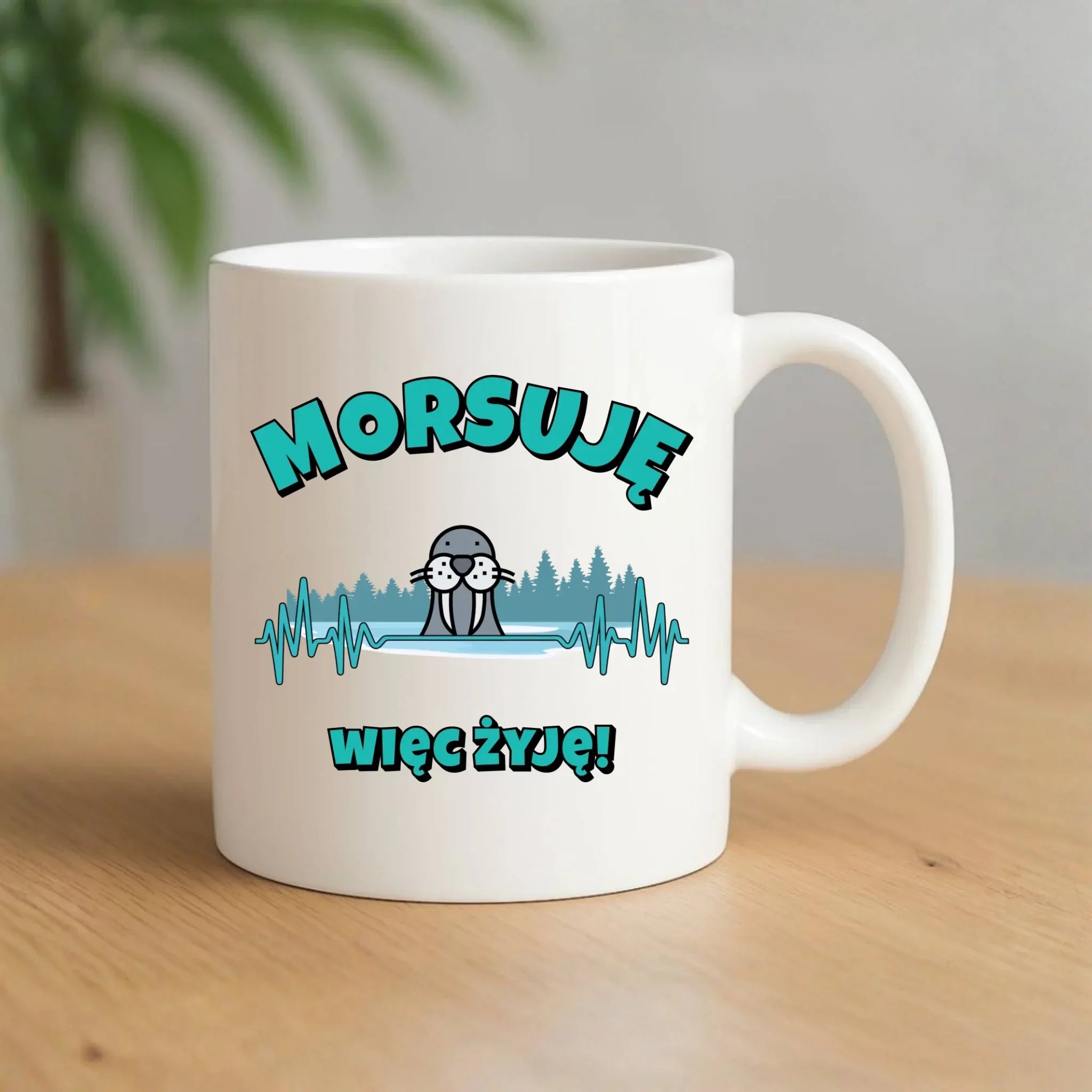 Kubek - prezent dla morsa - Morsuję więc żyję - Mors HM02 - StoryCups.pl