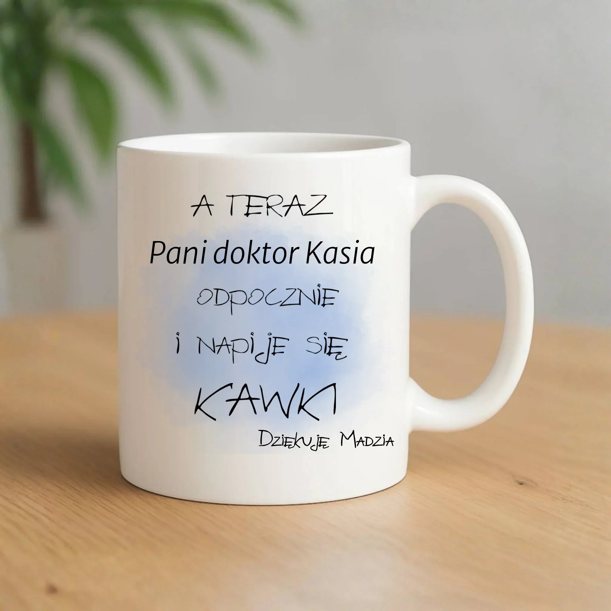 Kubek dla doktora - Prezent na podziękowanie - personalizowany L01 - StoryCups.pl