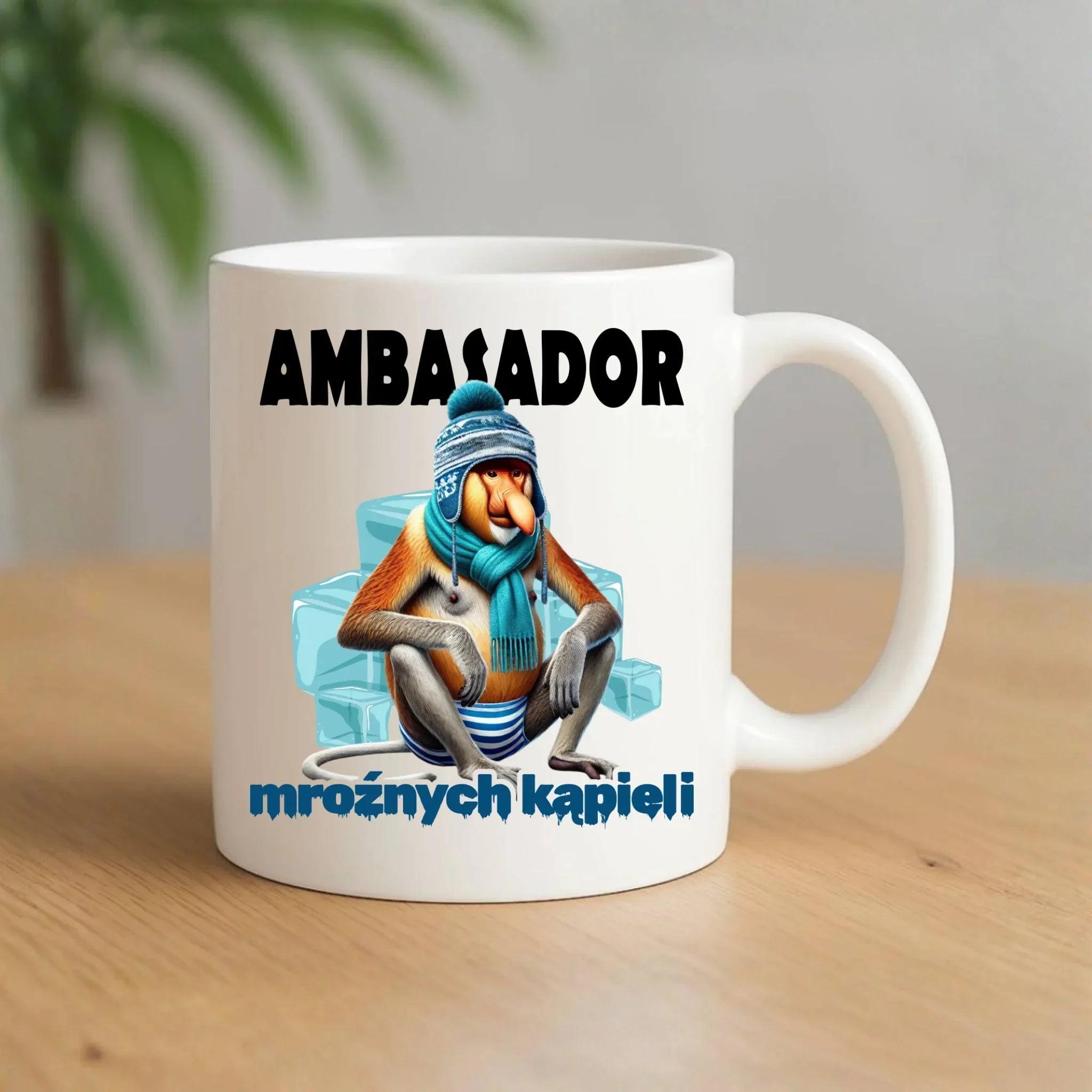 Kubek - prezent dla morsa - Janusz Nosacz Mors - Ambasador mroźnych kąpieli HM03 - StoryCups.pl