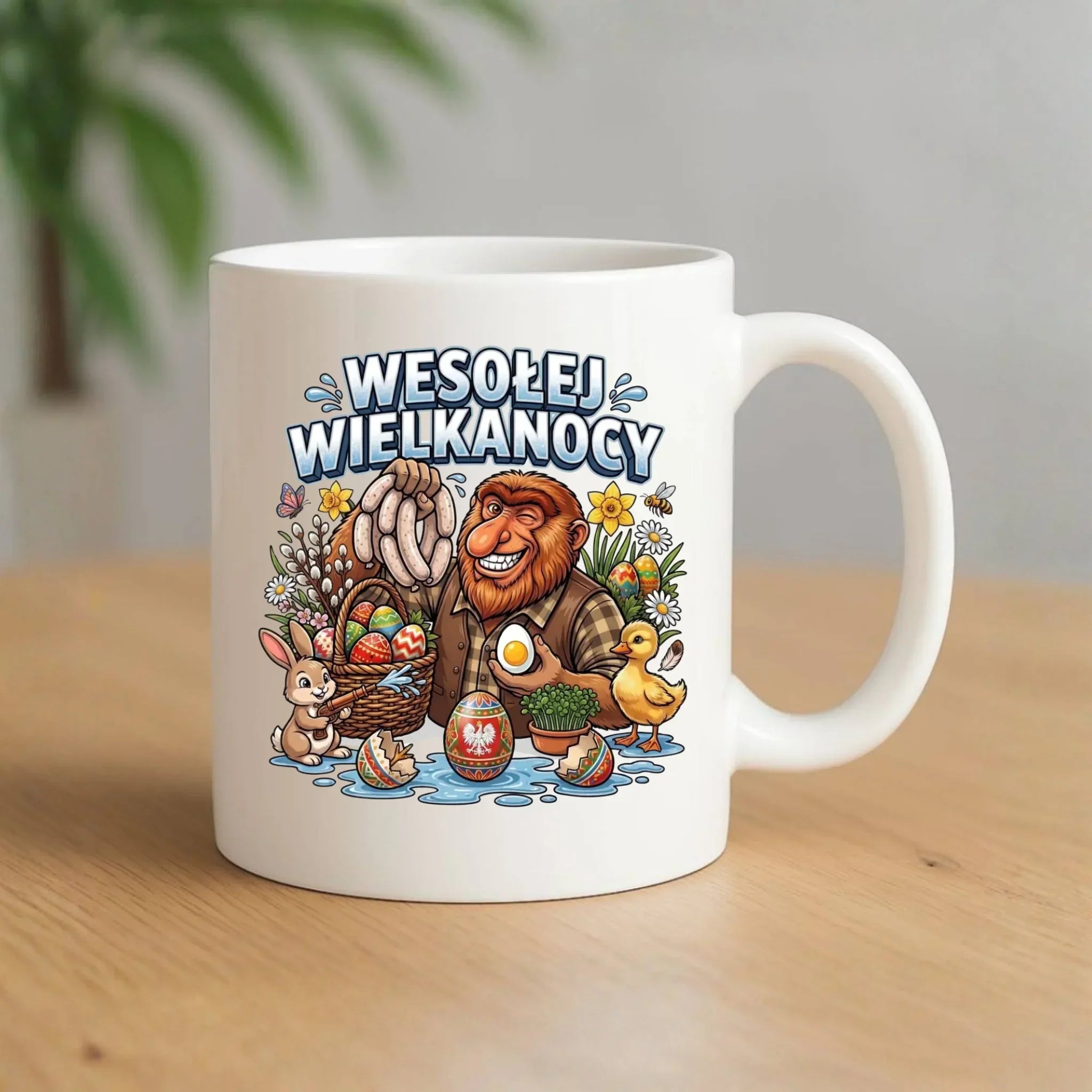 Kubek wielkanocny - Janusz Nosacz - Wesołej Wielkanocy WN21 - StoryCups.pl