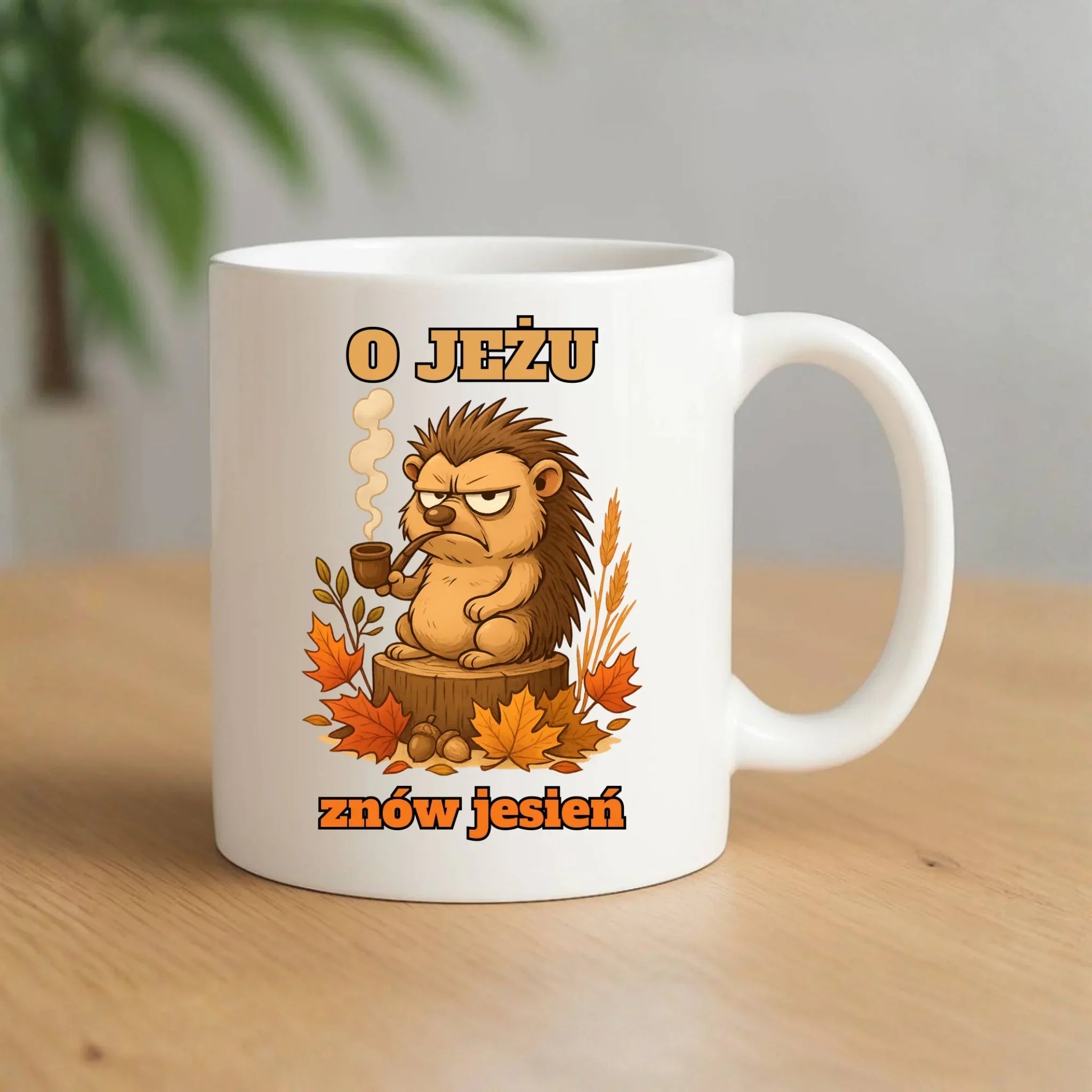 Kubek jesienny - O jeżu znów jesień JS20 - StoryCups.pl