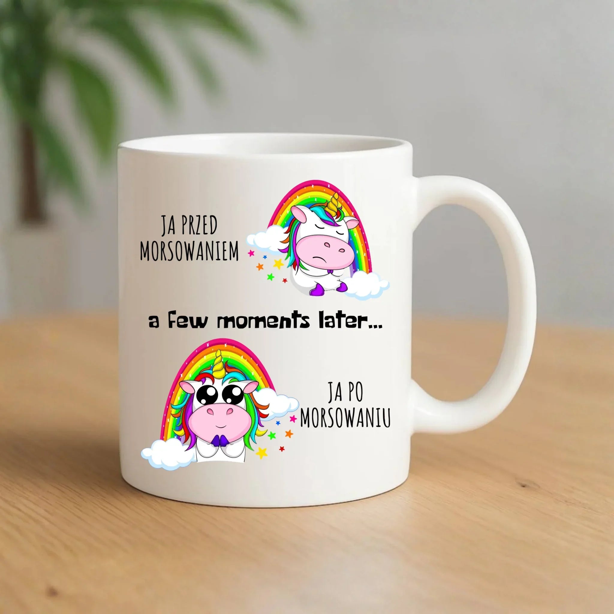Kubek - prezent dla morsa - Jednorożec - Ja po morsowaniu HM11 - StoryCups.pl