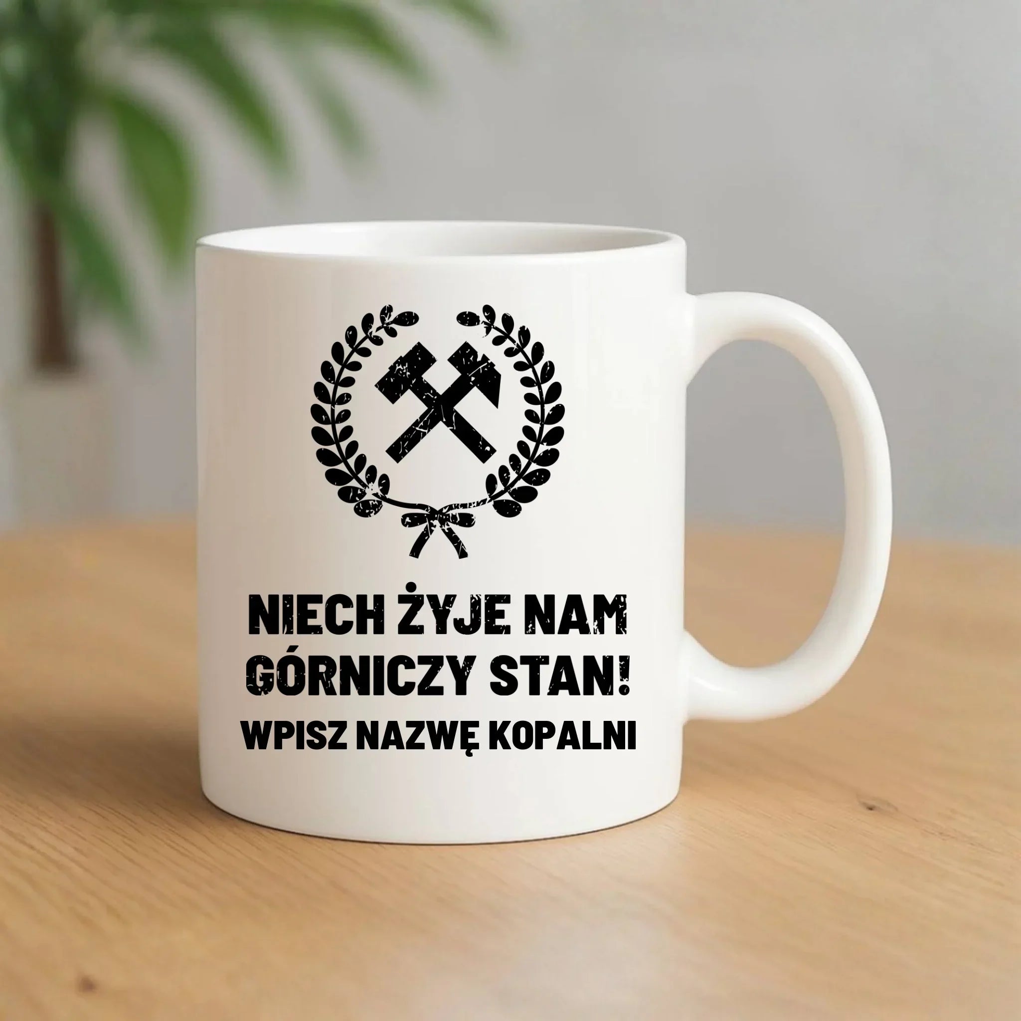 Kubek - prezent dla górnika - Niech żyje nam górniczy stan - personalizowany G24 - StoryCups.pl