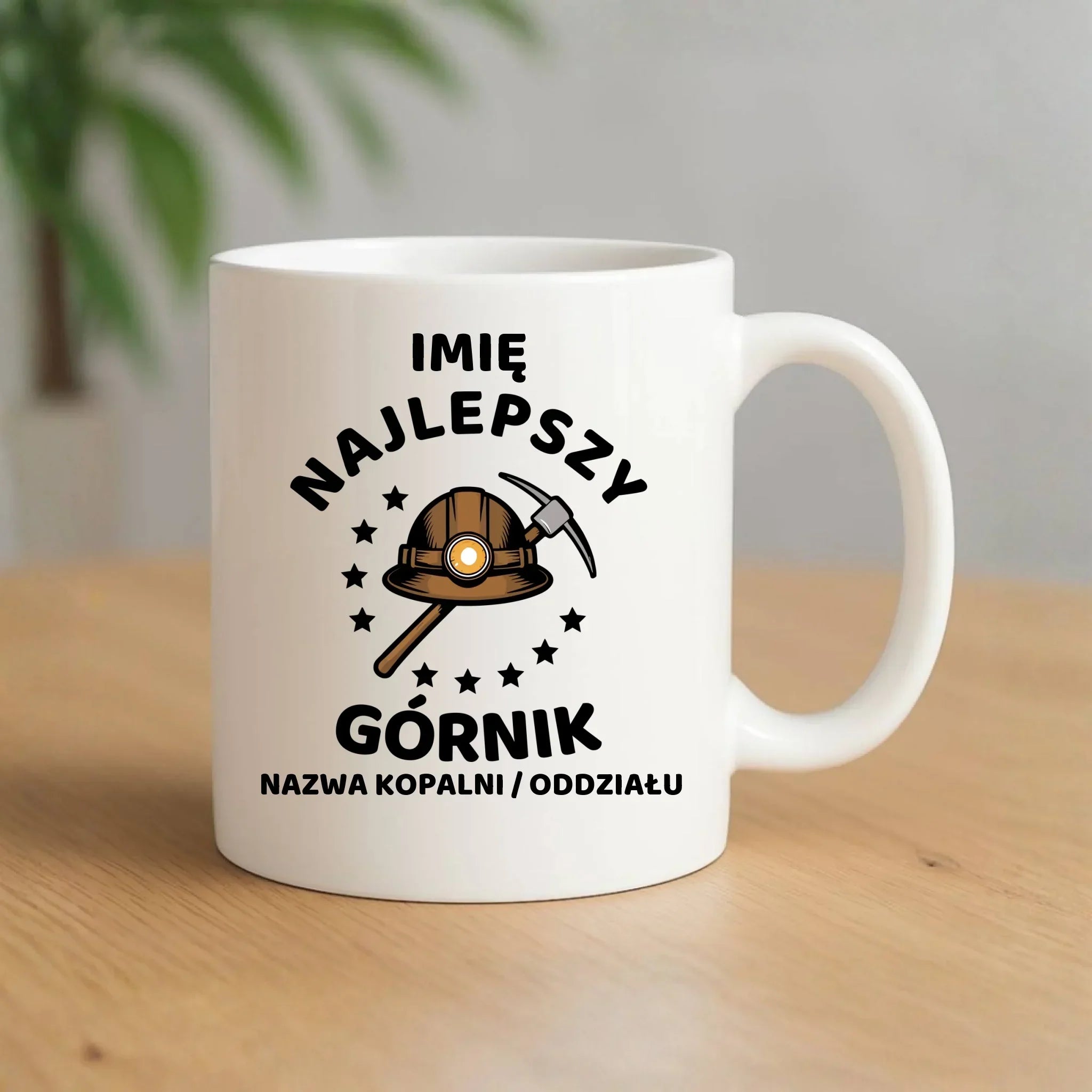 Kubek - prezent dla górnika - Najlepszy górnik - personalizowany G23 - StoryCups.pl