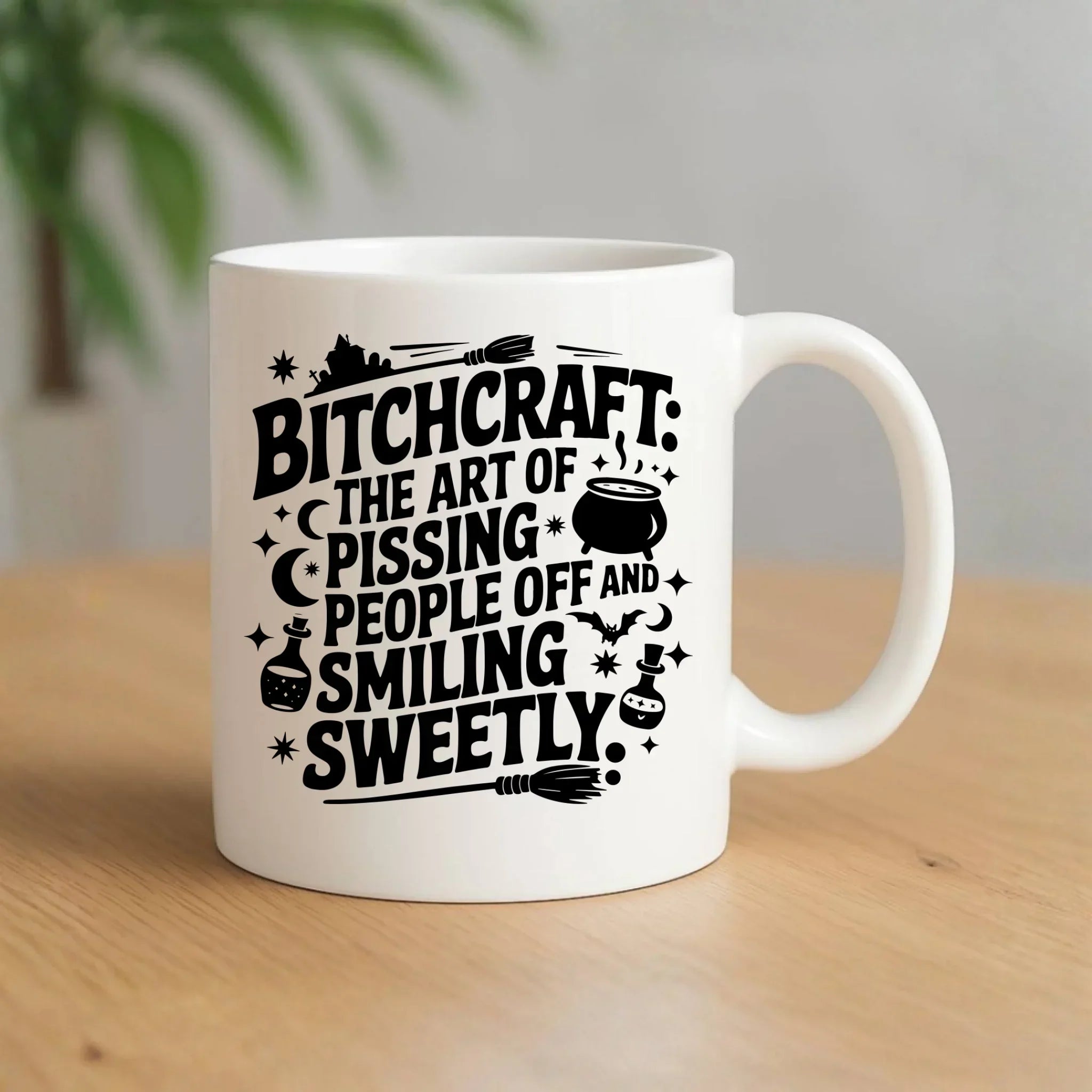 Kubek na Halloween - Bitchcraft HL25 - StoryCups.pl