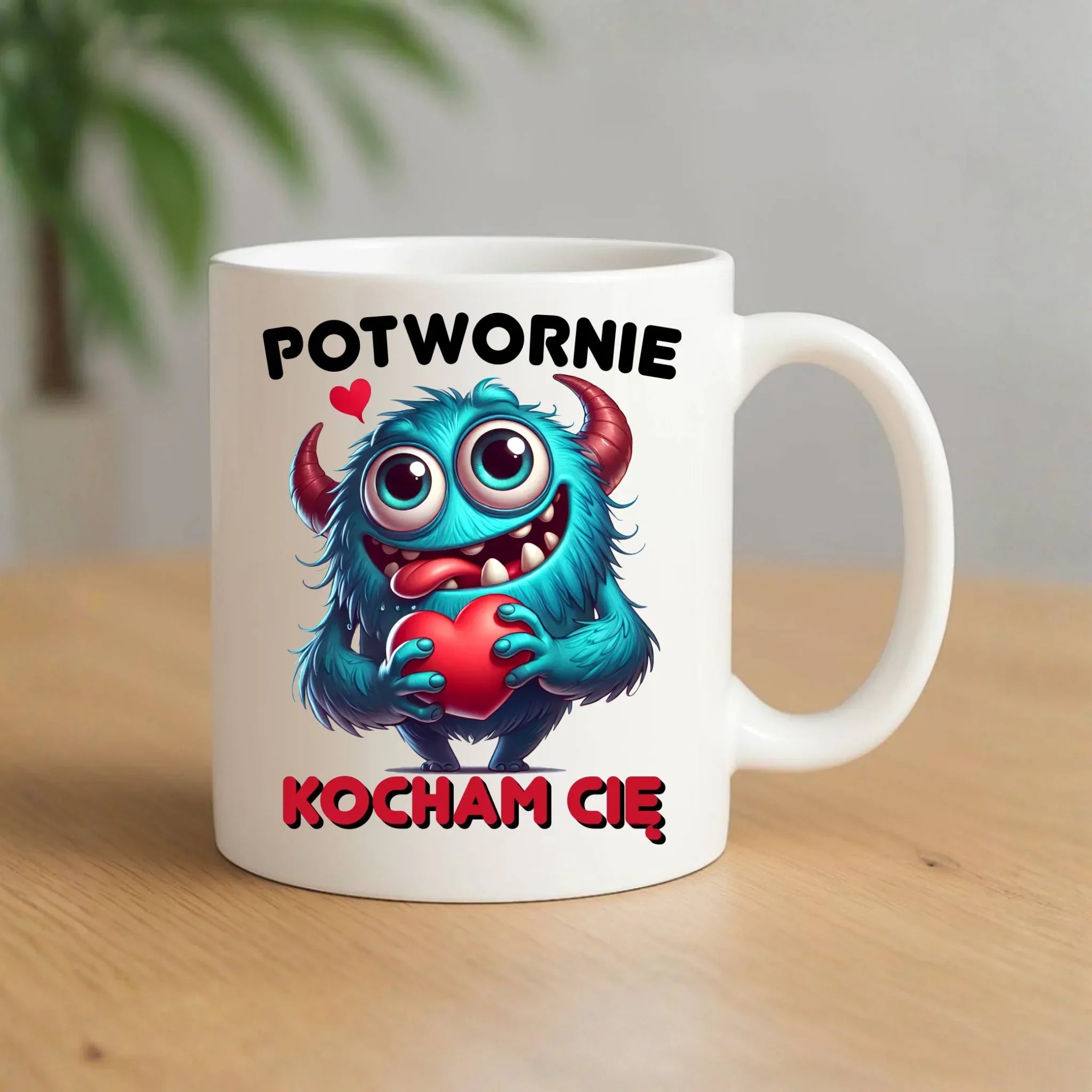 Kubek dla par - Potwornie Kocham Cię W45 - StoryCups.pl