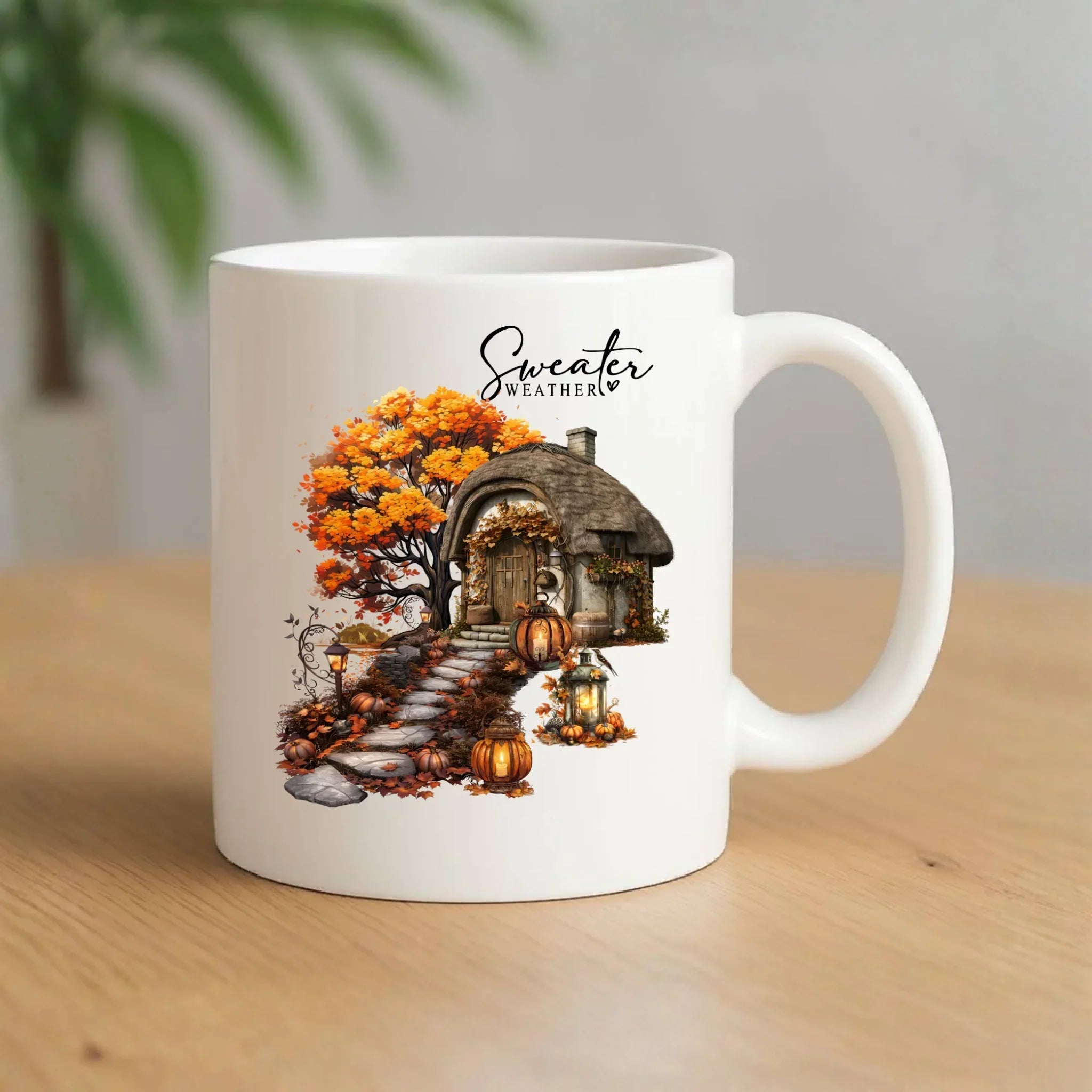 Kubek jesienny - Sweater weather JS15 - StoryCups.pl