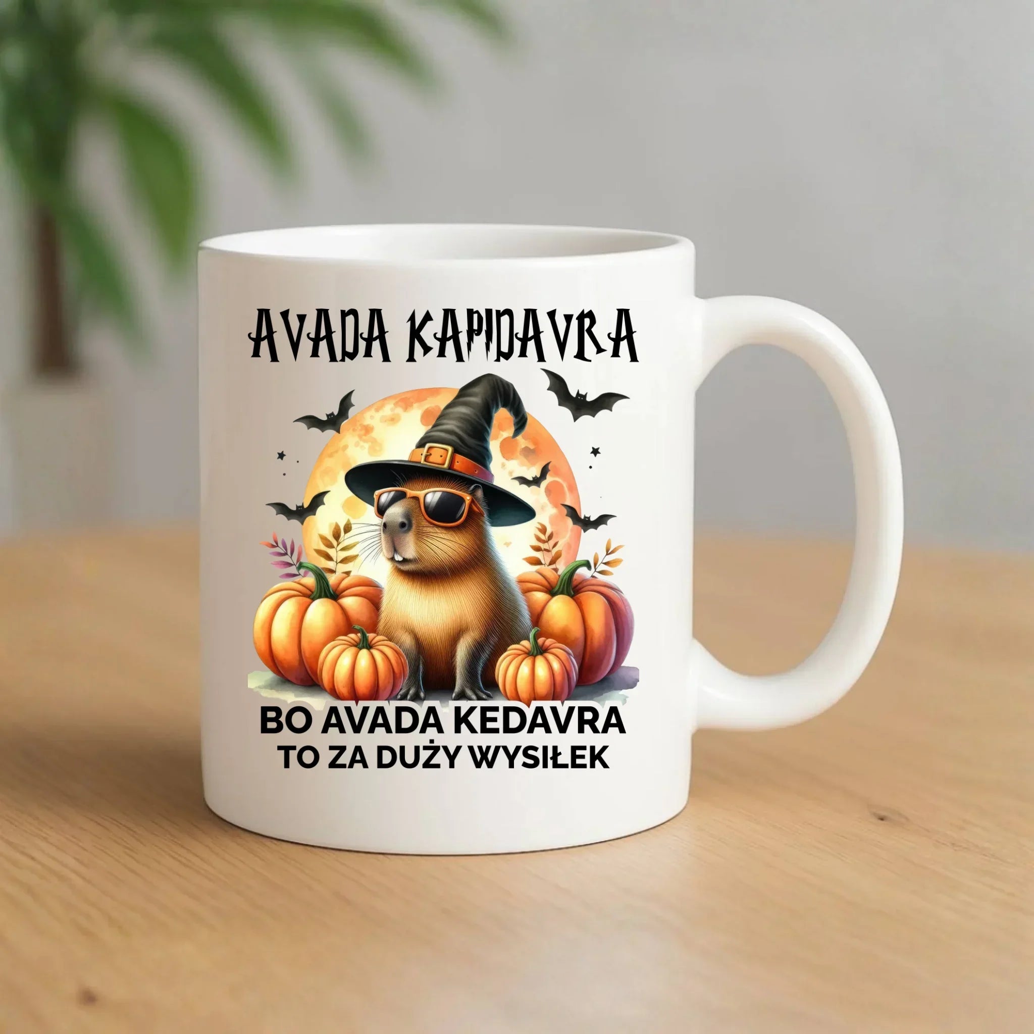 Kubek halloweenowy - Kapibara - Avada Kapidavra HL21 - StoryCups.pl