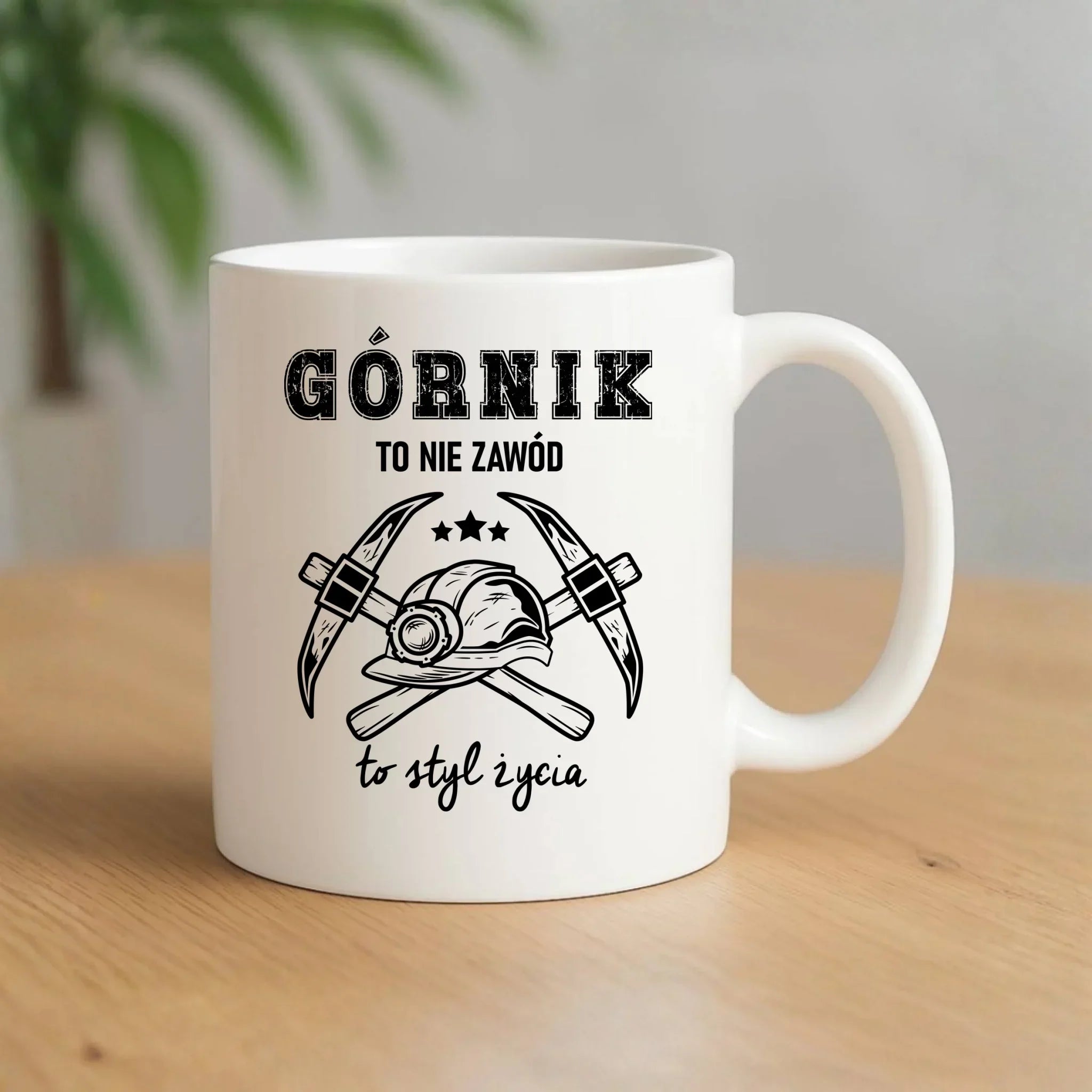 Kubek - prezent dla górnika - Górnik to nie zawód to styl życia G05 - StoryCups.pl