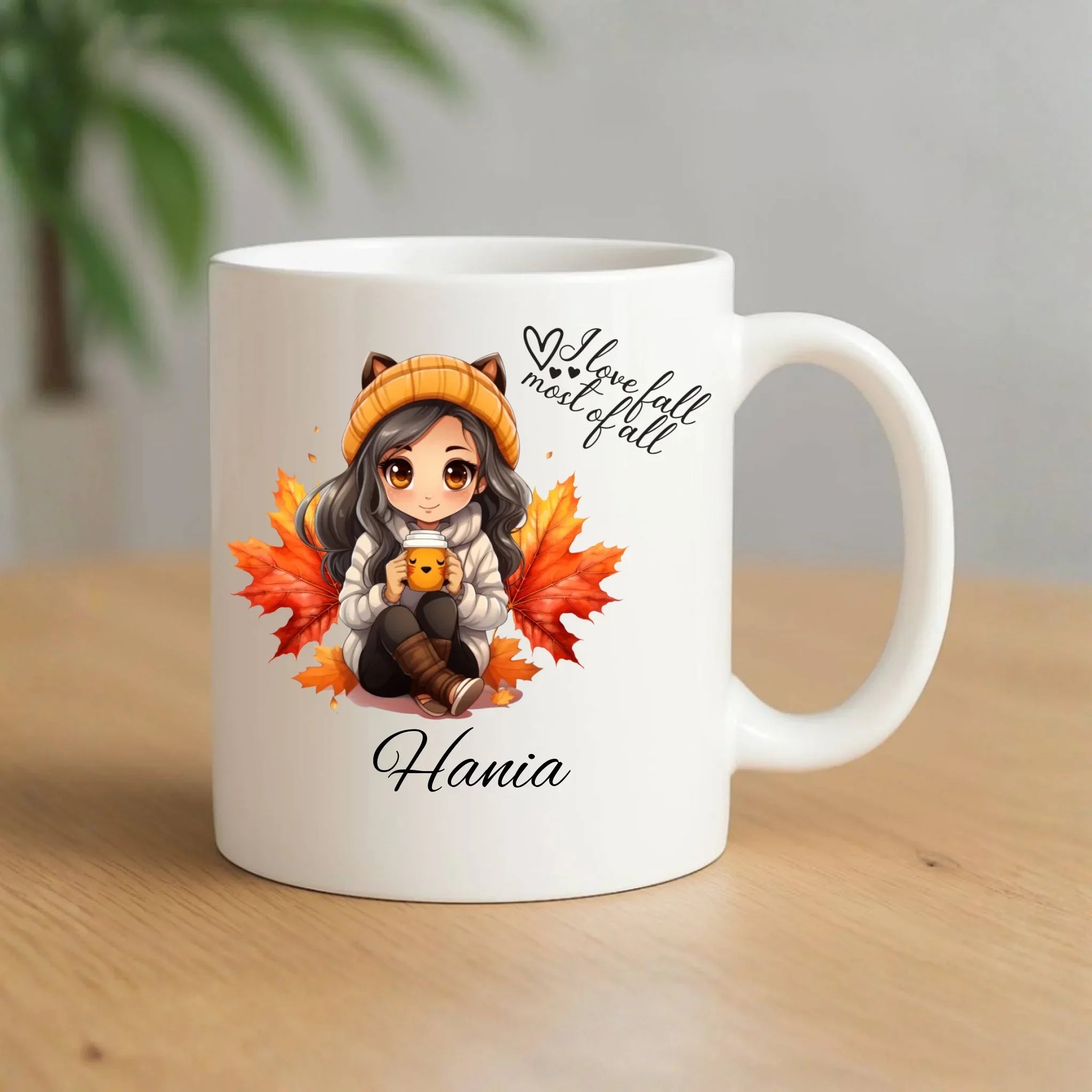 Kubek jesieniara - Anime - personalizowany JS06 - StoryCups.pl