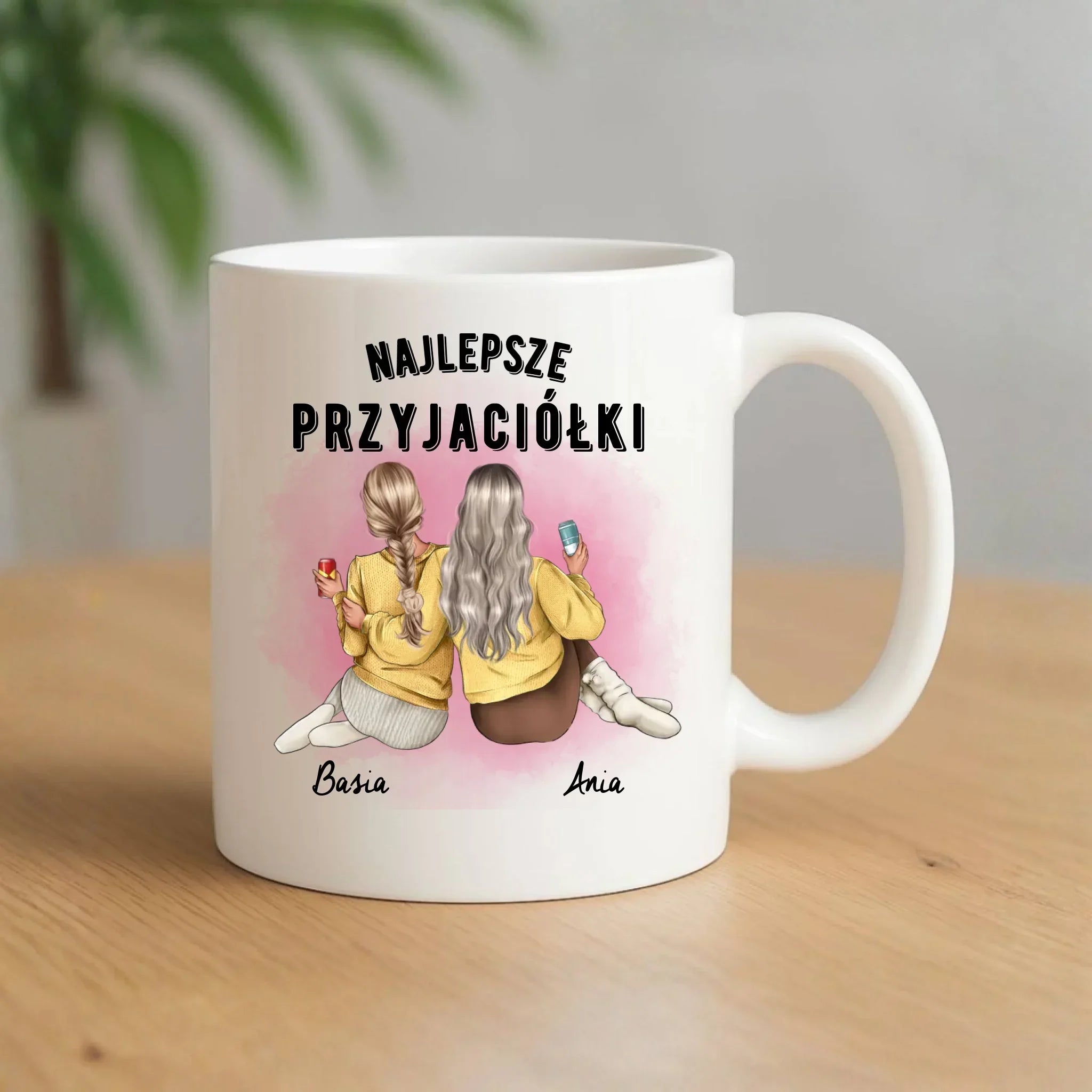 Kubek - prezent dla przyjaciółek - Najlepsze przyjaciółki 2-4 osób - personalizowany PR01 - StoryCups.pl