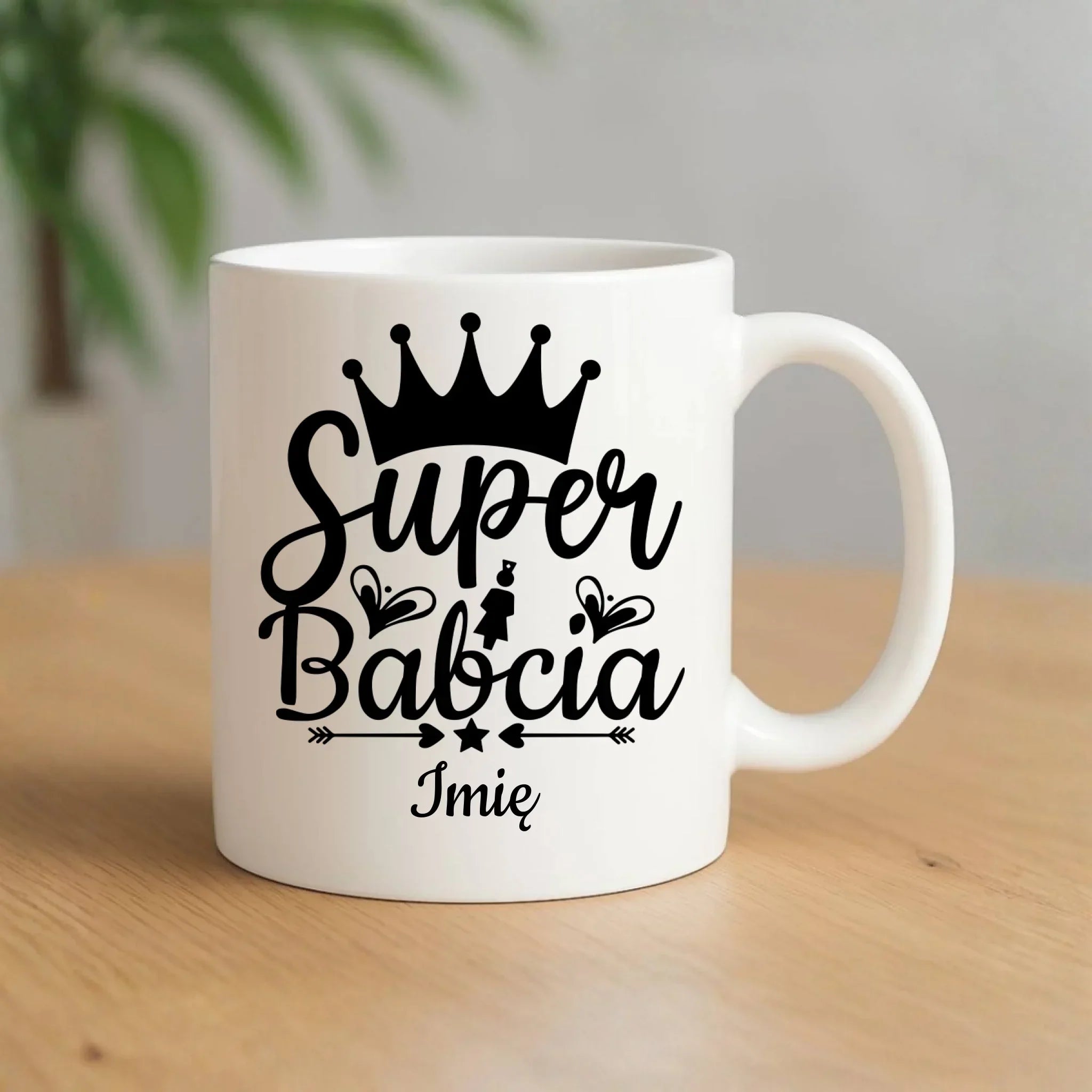 Kubek dla babci - Super Babcia - personalizowany B03 - StoryCups.pl